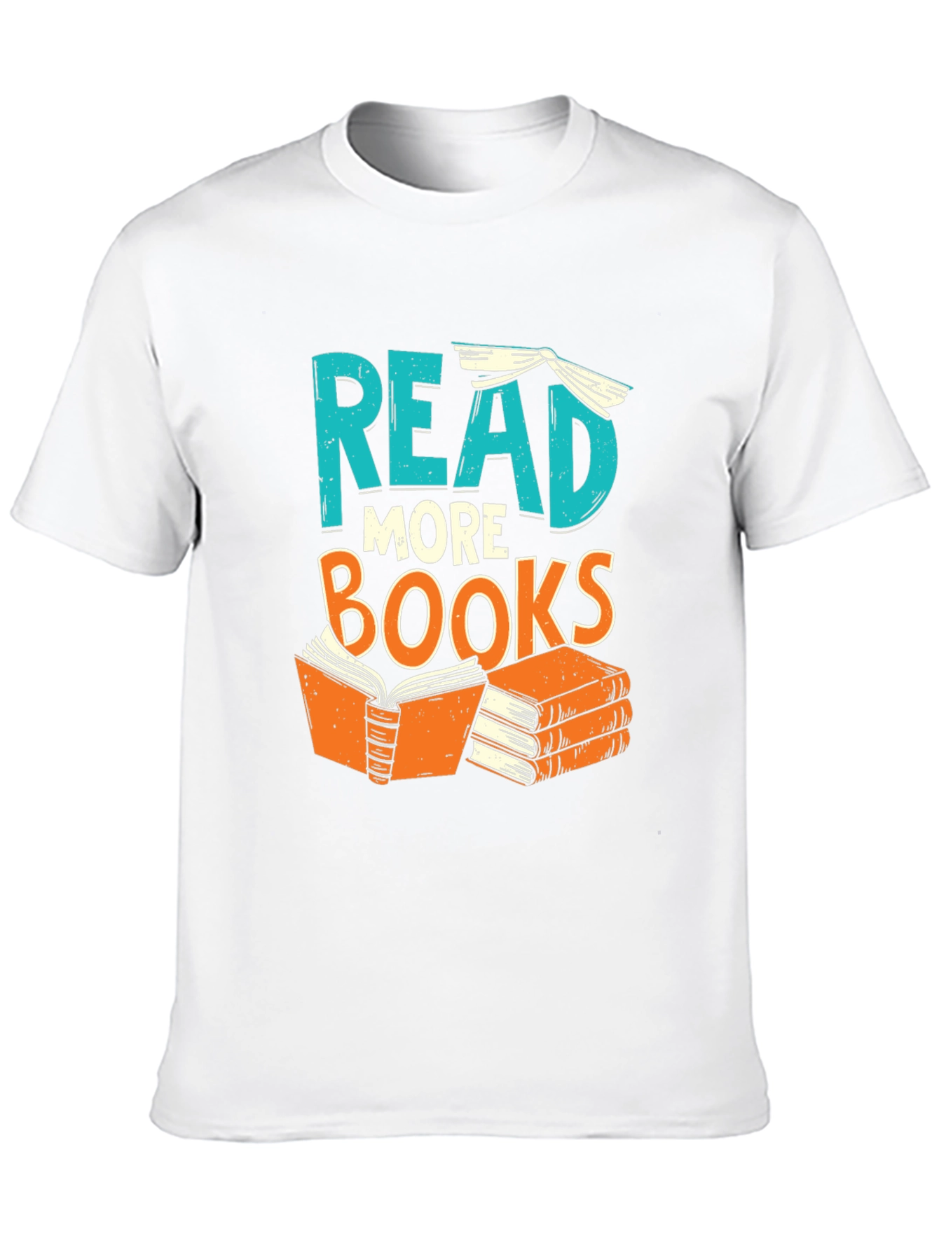 Black Read More Books Graphic T-Shirt view 10