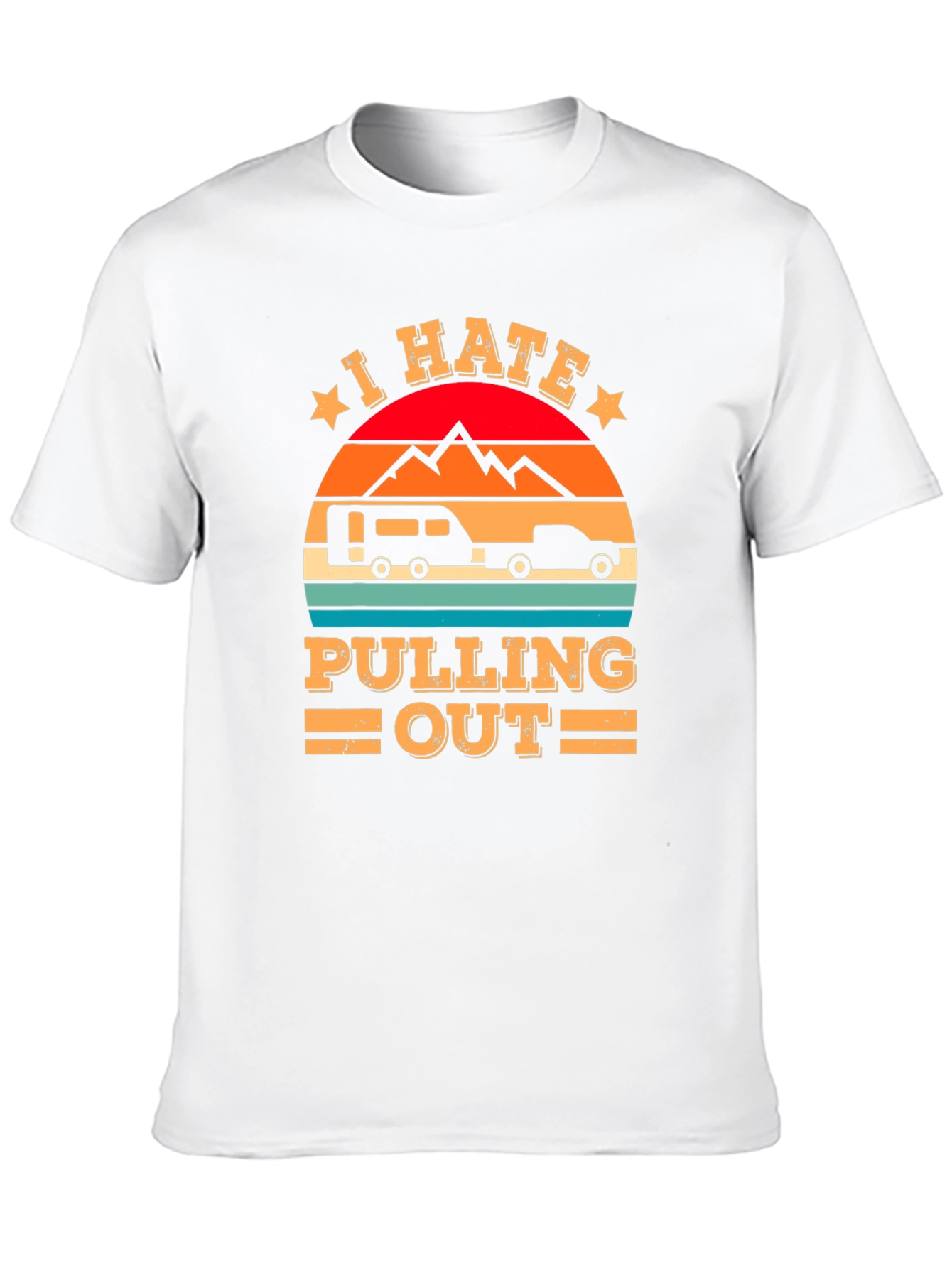 Black I Hate Pulling Out Camping T-Shirt view 10