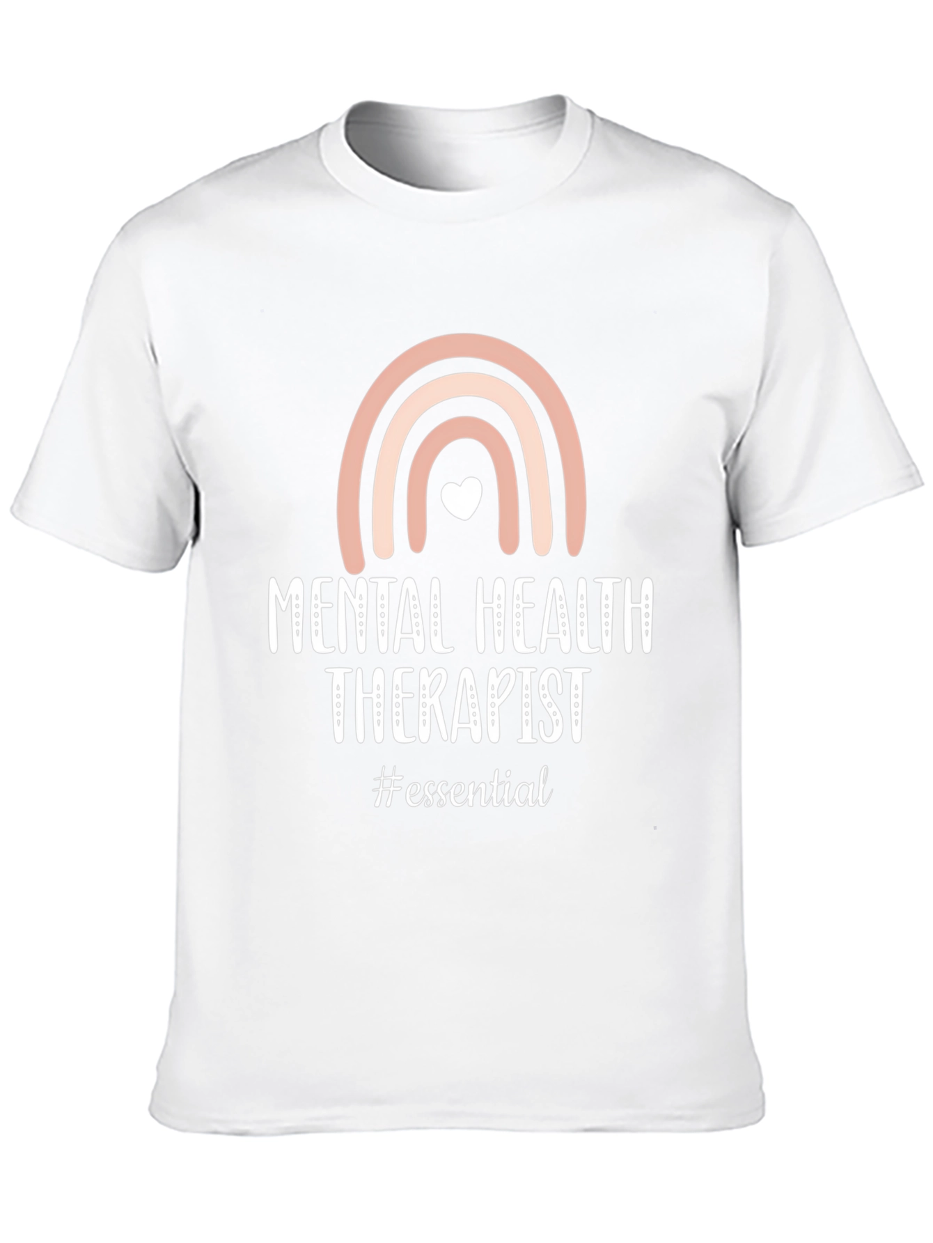 Black Mental Health Therapist Essential T-Shirt view 10