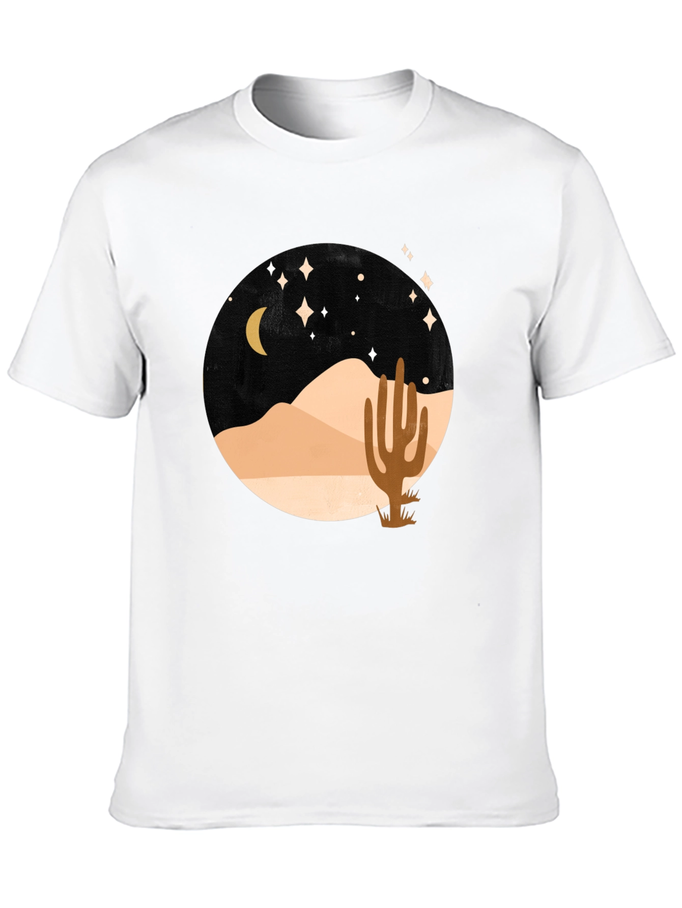 Black Desert Night Graphic Tee view 10