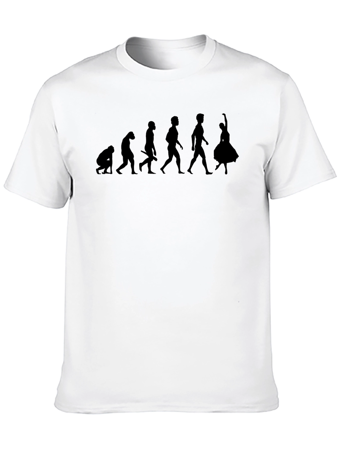 Black Evolution of Dance T-Shirt - Black view 10