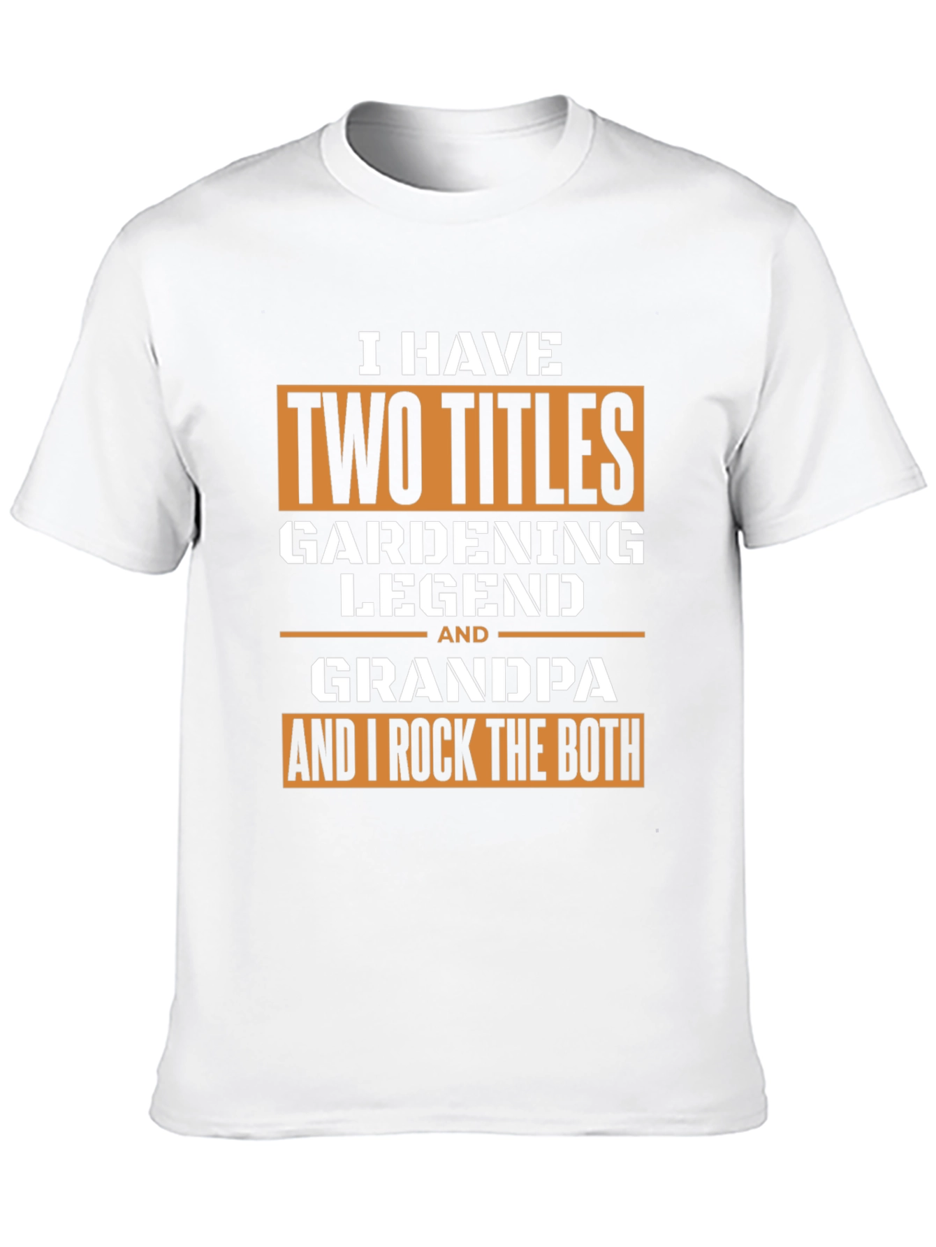 Black Gardening Legend Grandpa T-Shirt view 10