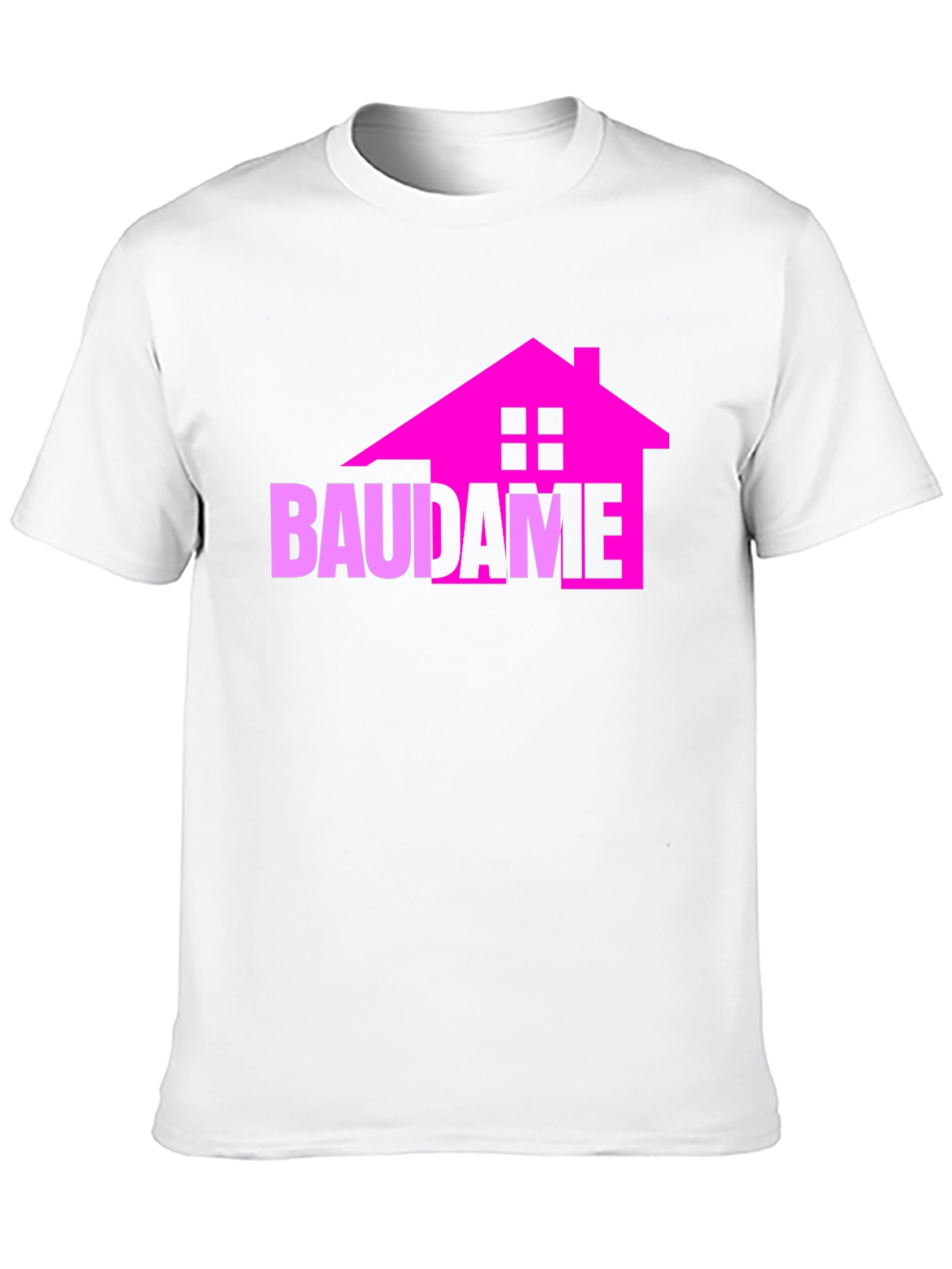 Black BAUDAME House Graphic Tee - Unique Design view 10