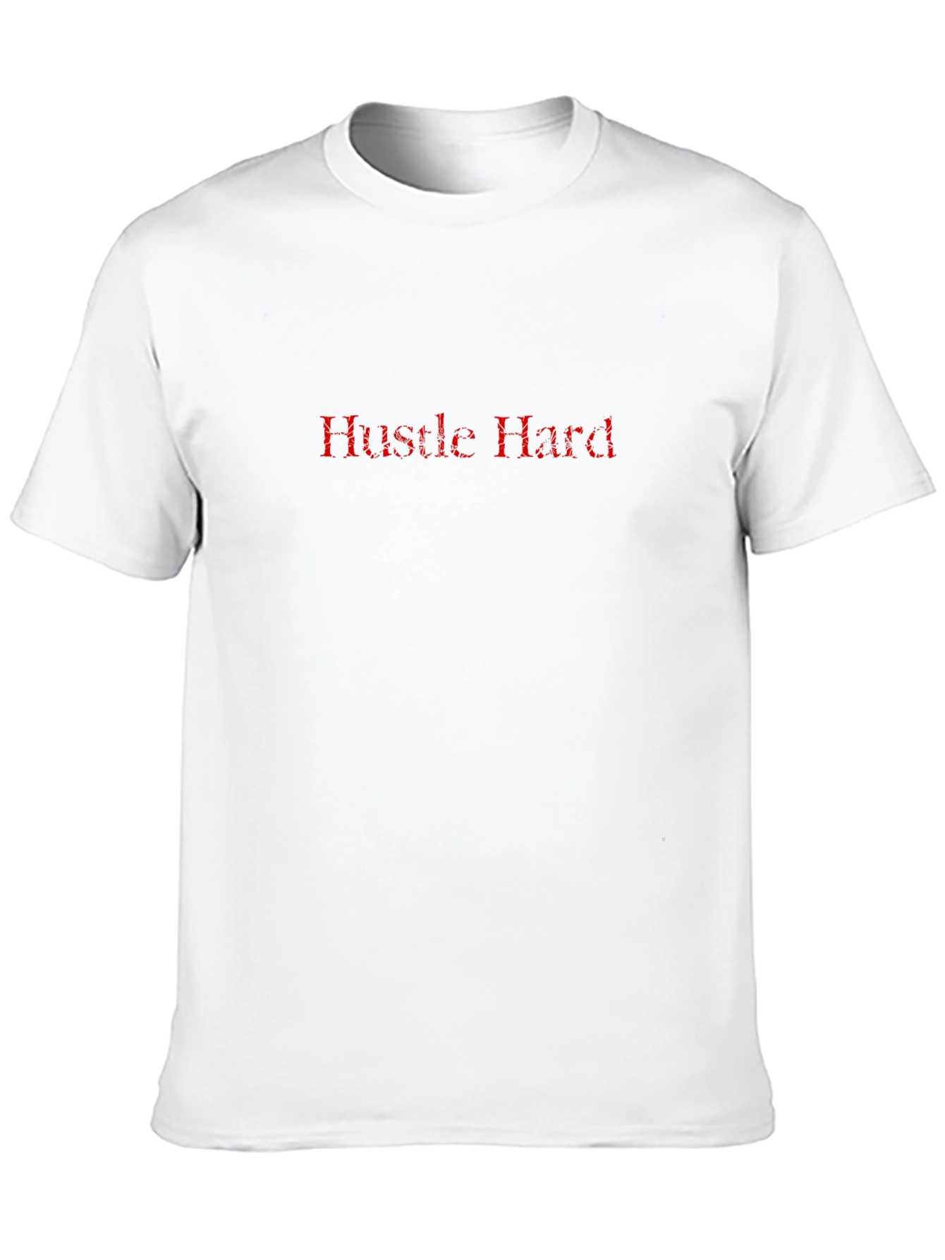 Black Hustle Hard Black T-Shirt view 10
