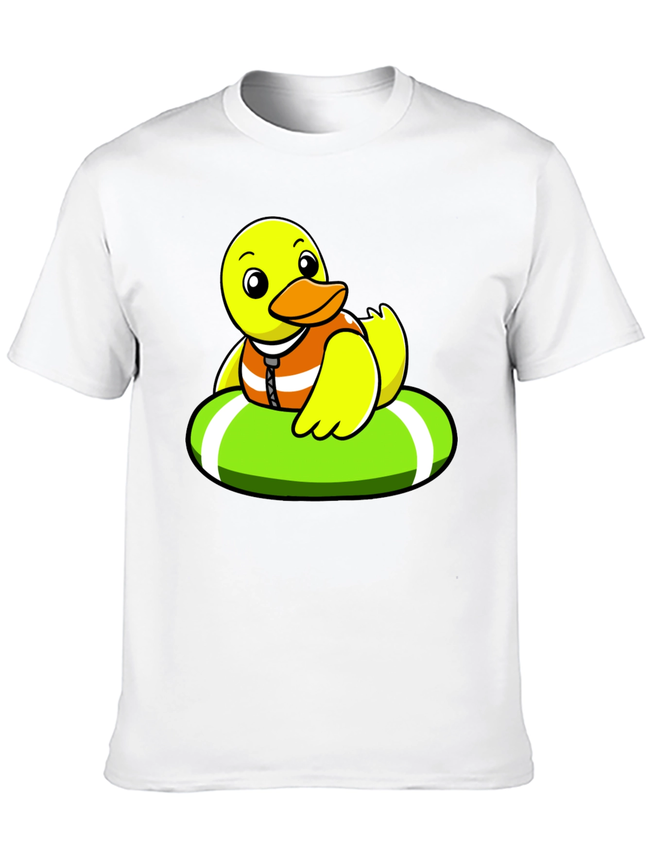 Black Duck on Inner Tube Graphic Tee view 10