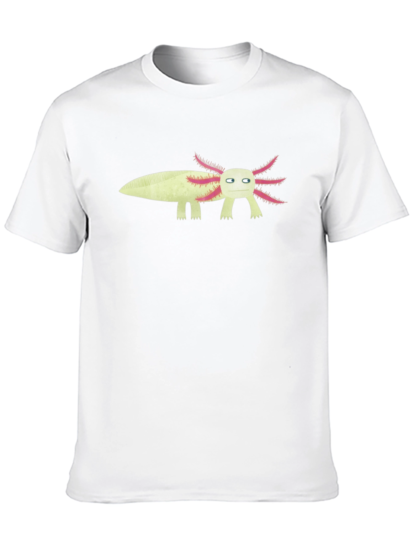 Black Axolotl Graphic T-Shirt - Funny Creature Tee view 10