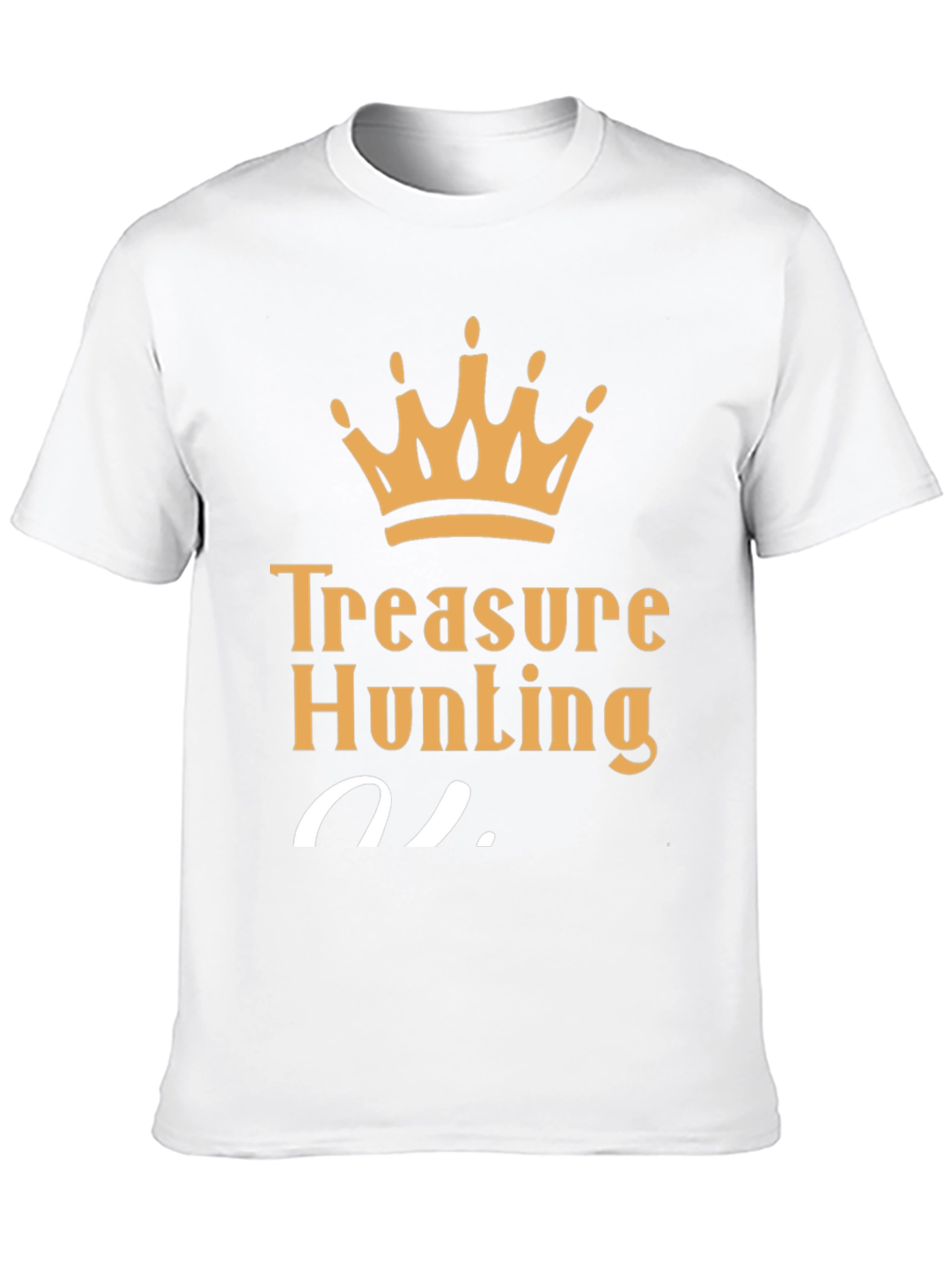 Black Treasure Hunting King T-Shirt - Black view 10