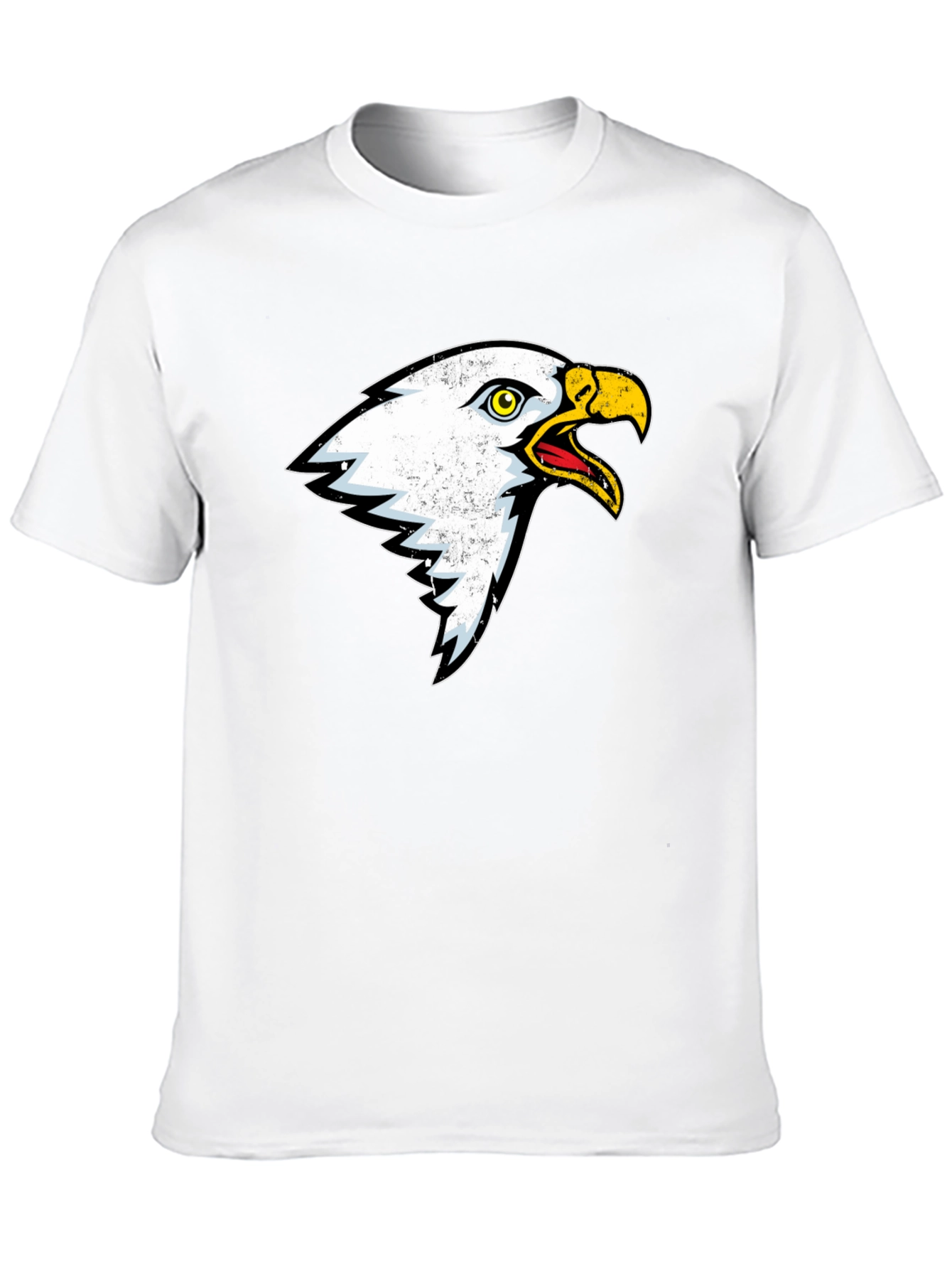 Black Bold Eagle Graphic T-Shirt - Black view 10