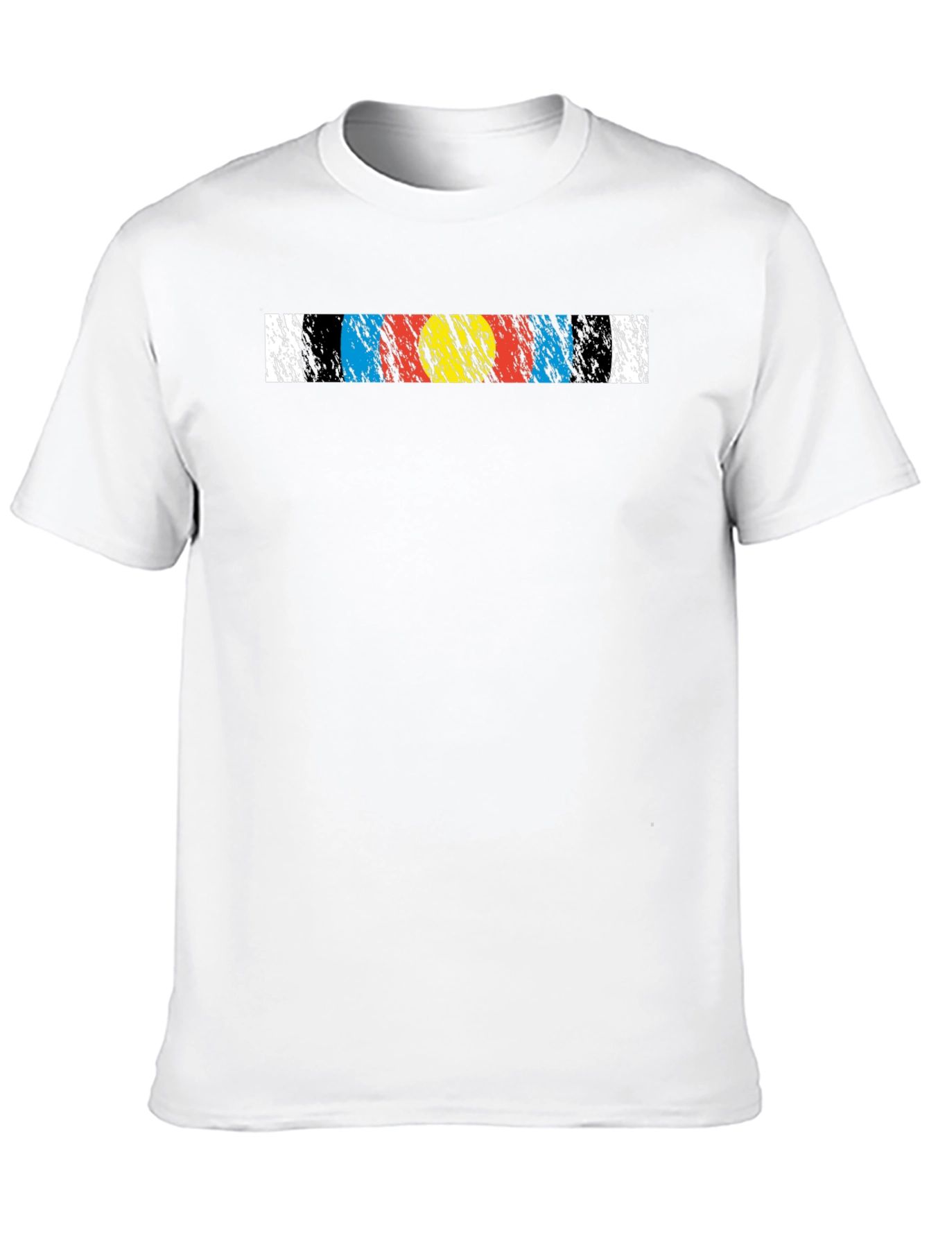 Black Retro Target Graphic Tee - Archery Design view 10
