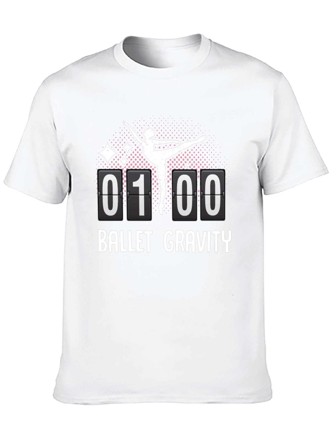 Black Ballet Gravity T-Shirt | Dancer Design view 10