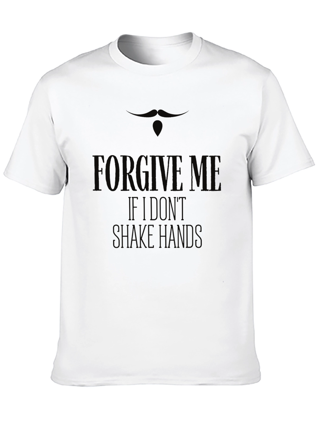 Black Forgive Me Funny Graphic Novelty T-Shirt view 10