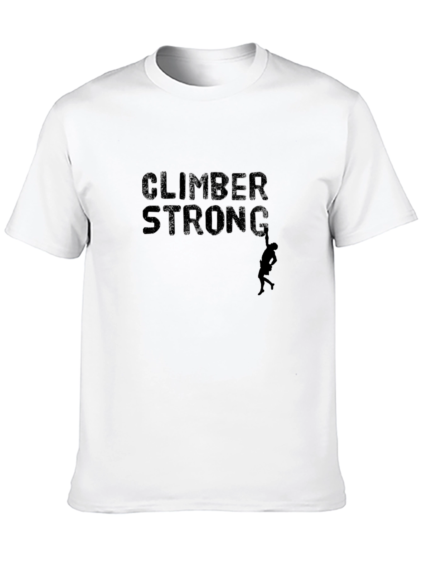 Black Climber Strong Graphic T-Shirt view 10