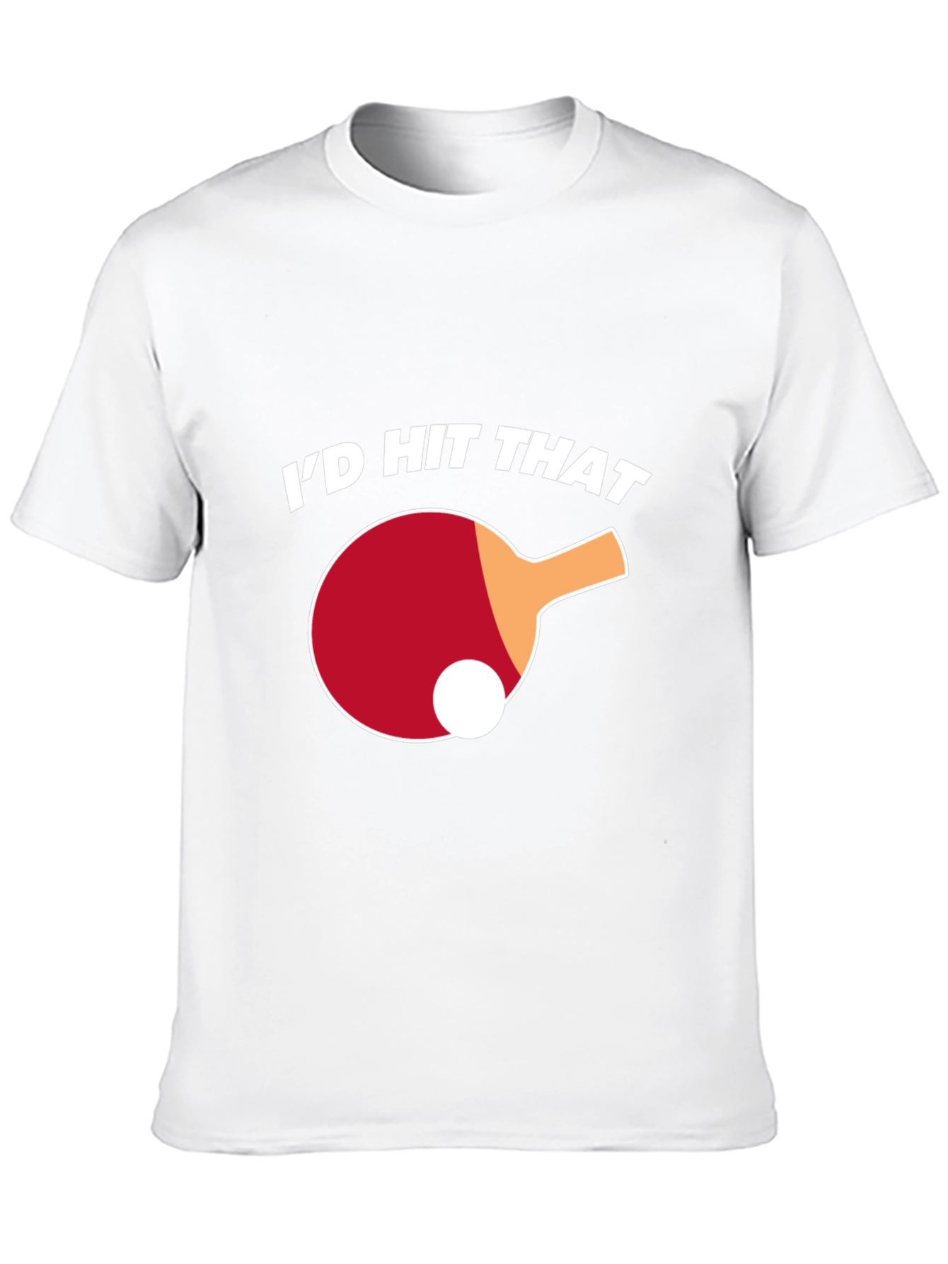 Black I'd Hit That Ping Pong T-Shirt view 10