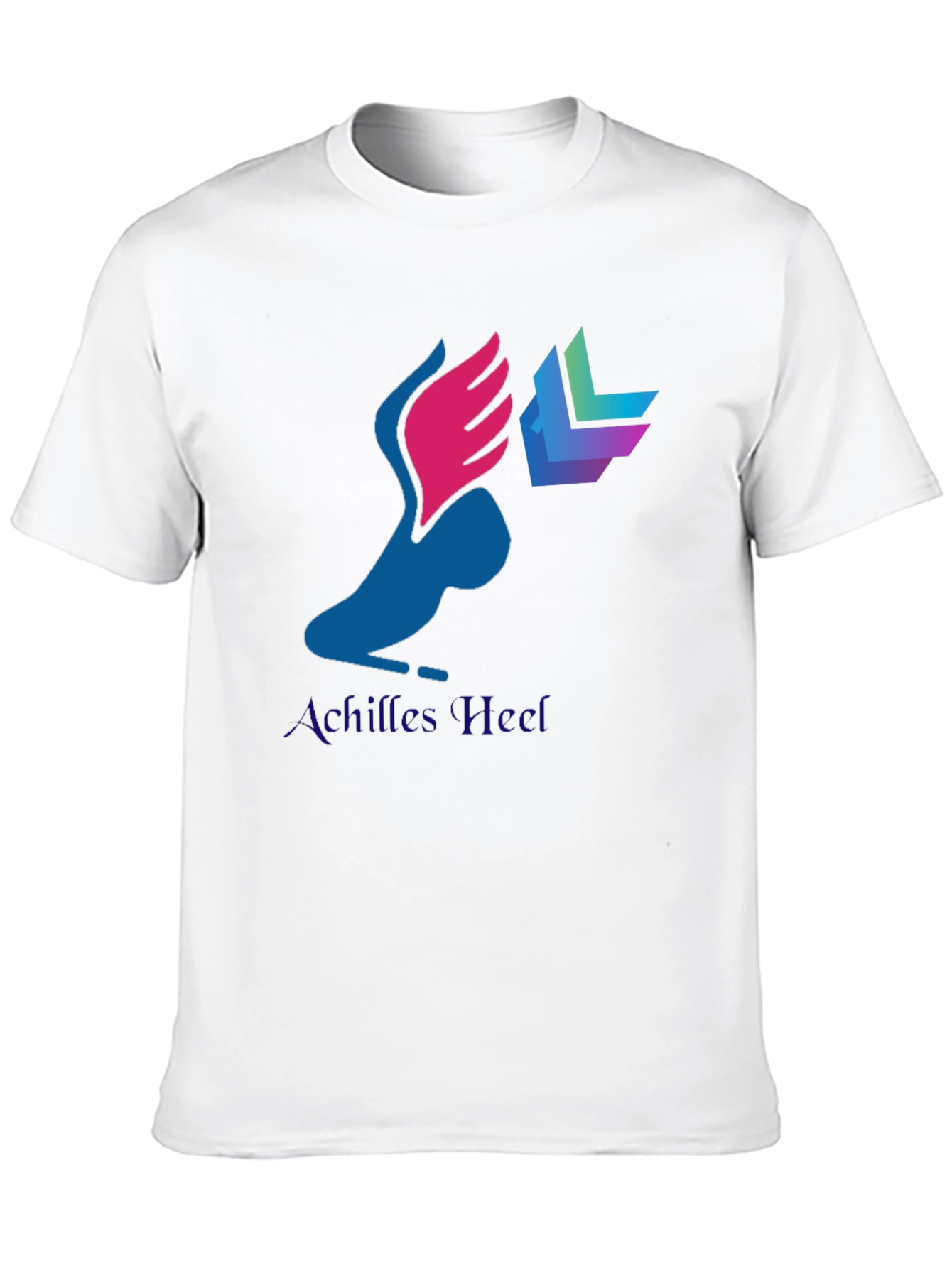 Black Achilles Heel Graphic Tee - Stylish & Unique view 10