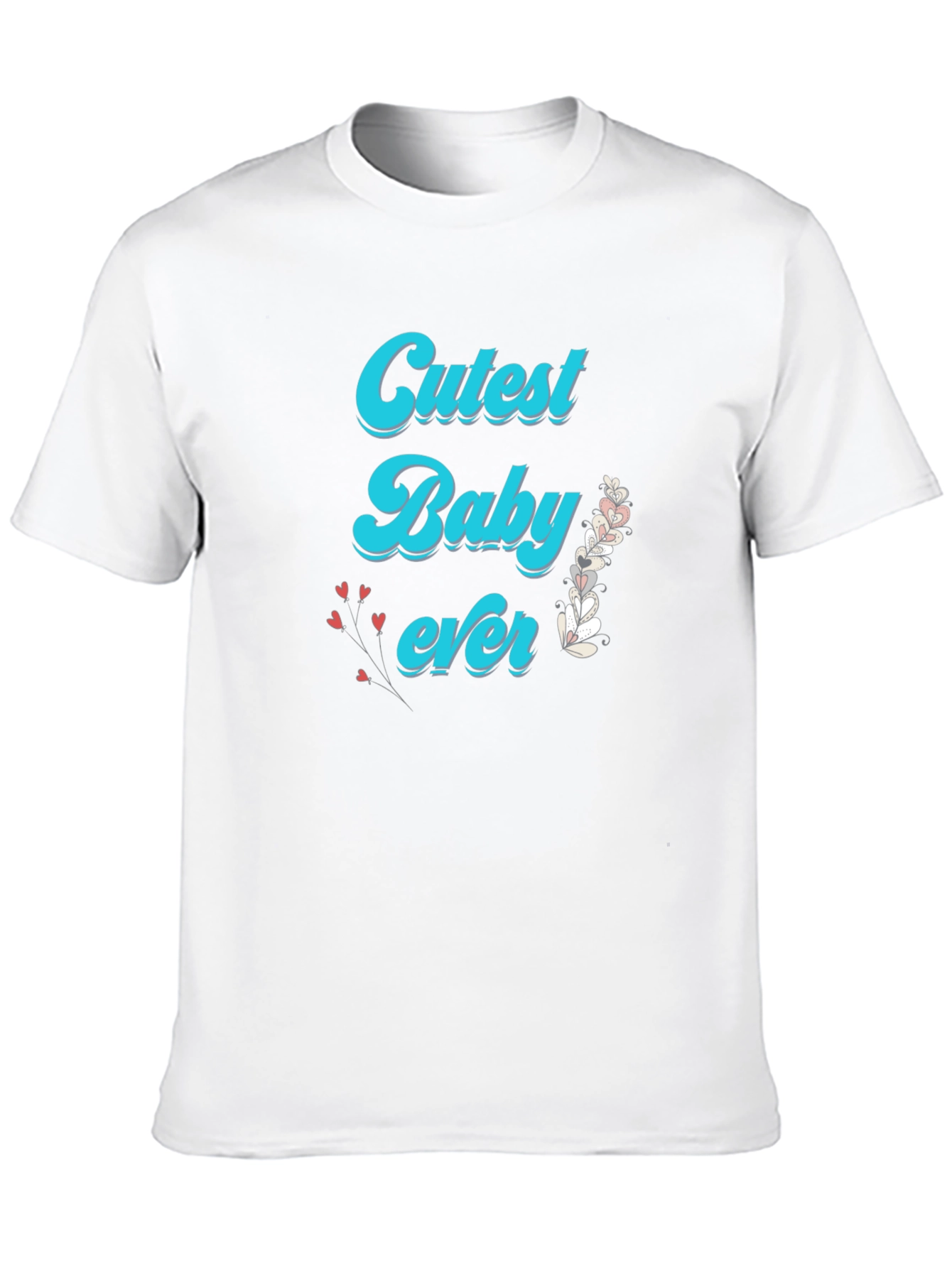 Black Cutest Baby Ever Black T-Shirt view 10