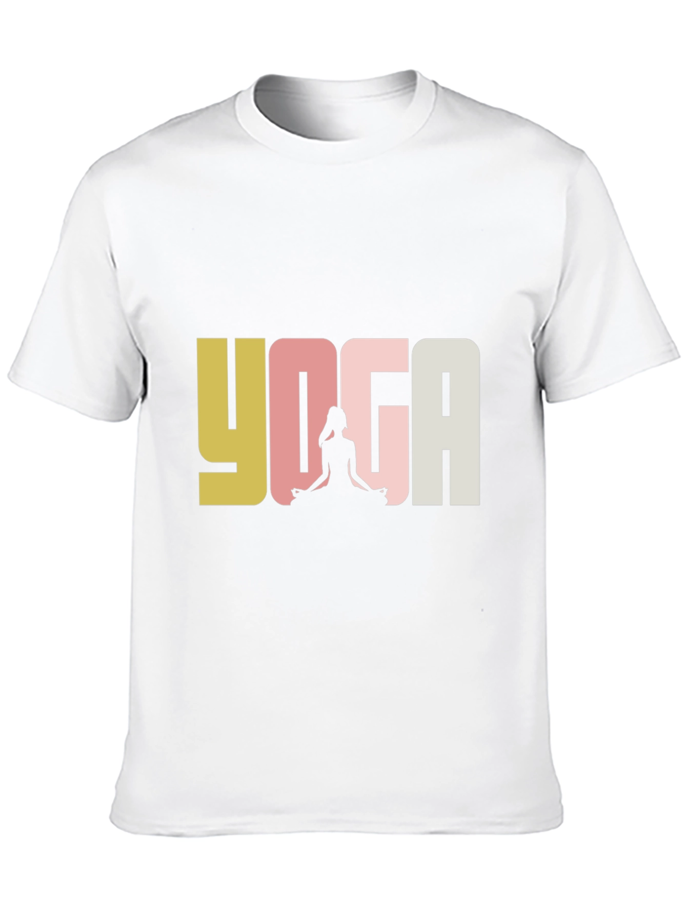 Black Yoga Graphic Tee - Unisex Black T-Shirt view 10