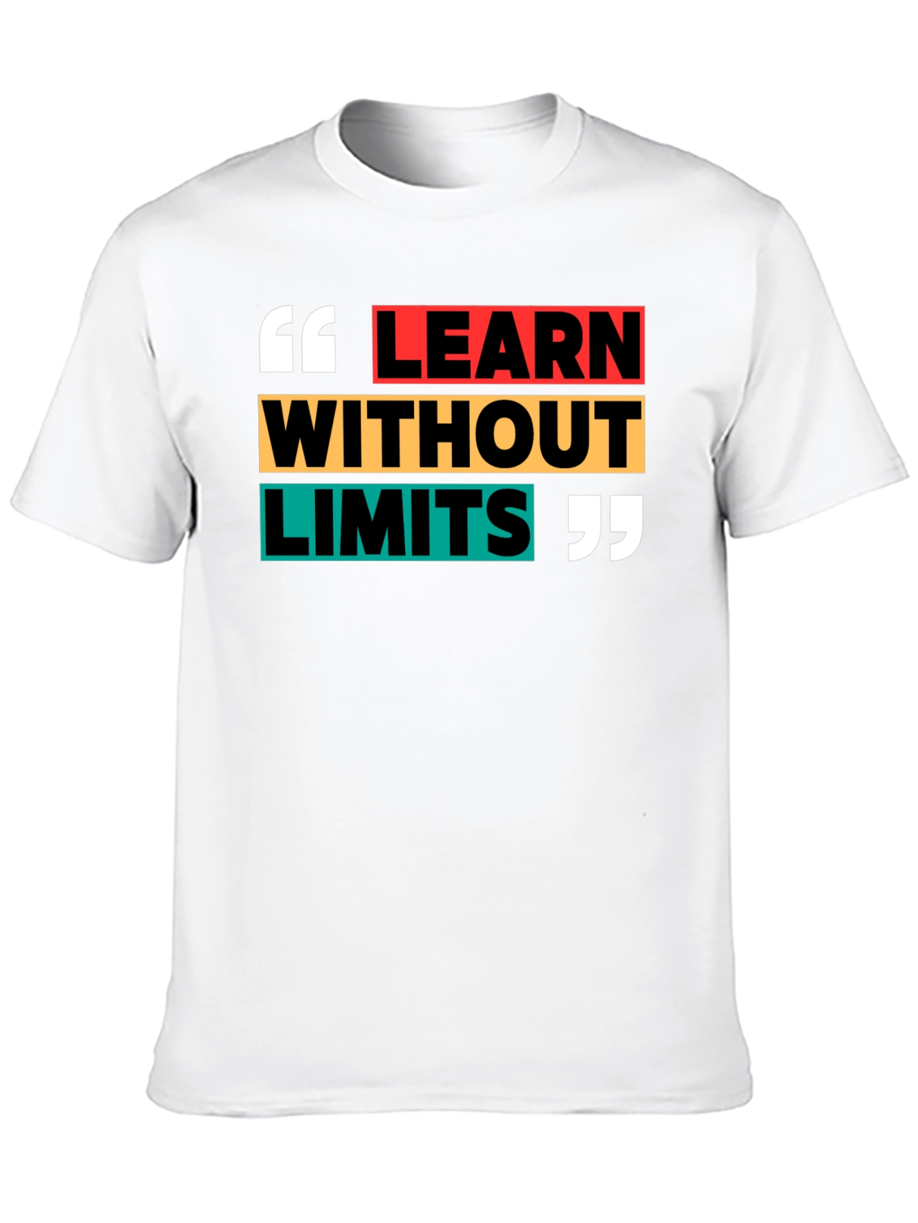 Black Learn Without Limits Black Graphic Tee view 10
