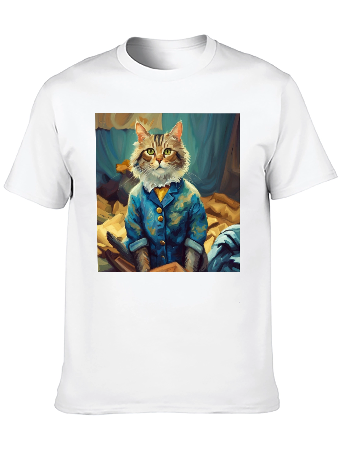 Black Cat Gentleman Graphic Tee - Black view 10