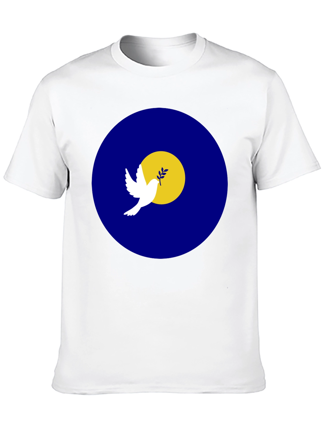 Black Peace Dove Graphic T-Shirt - Stylish Black Tee view 10