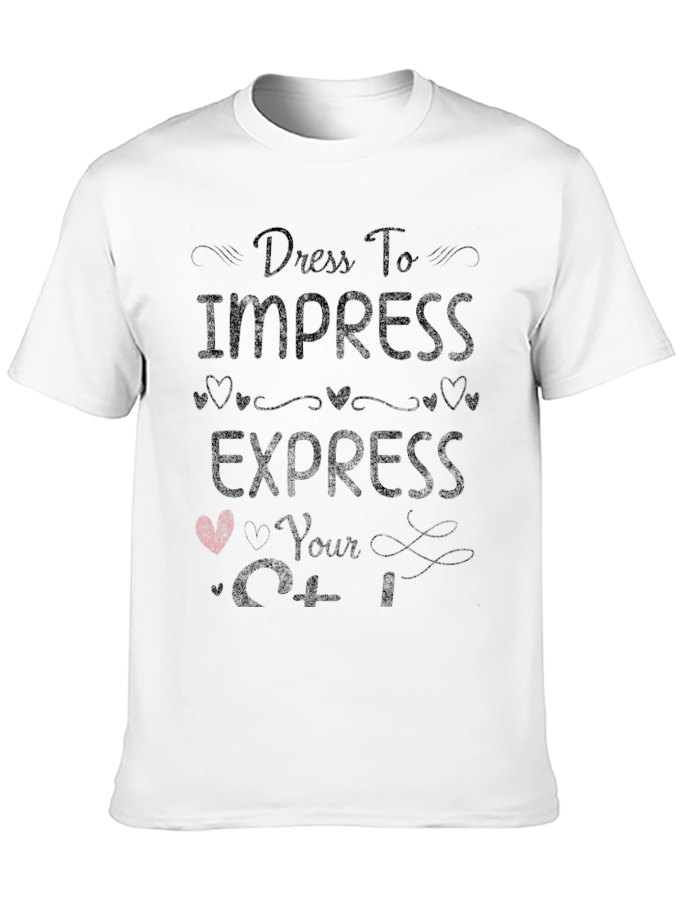Black Dress to Impress Express Yourself T-Shirt view 10