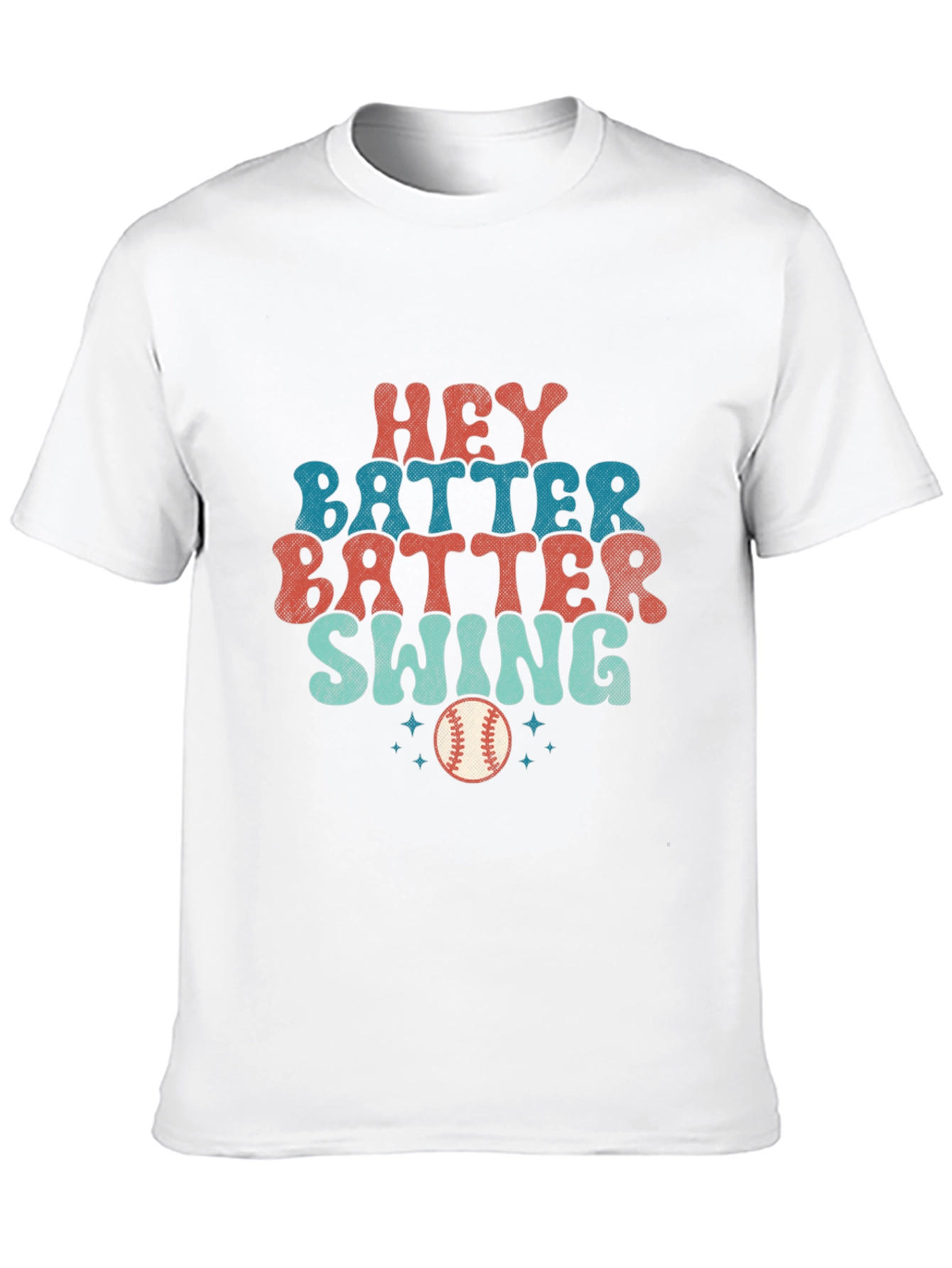 Black Retro Baseball T-Shirt - Batter Up Tee view 10