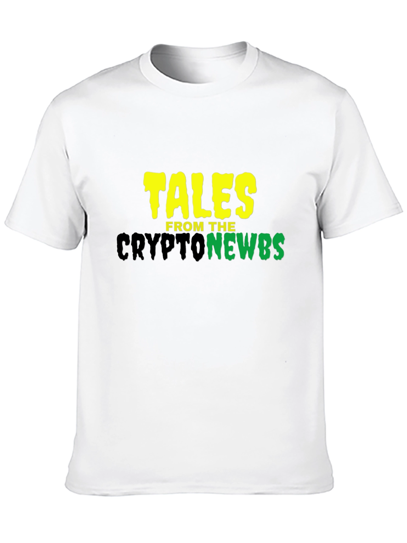 Black Tales From The Crypto Newbs Black T-Shirt view 10