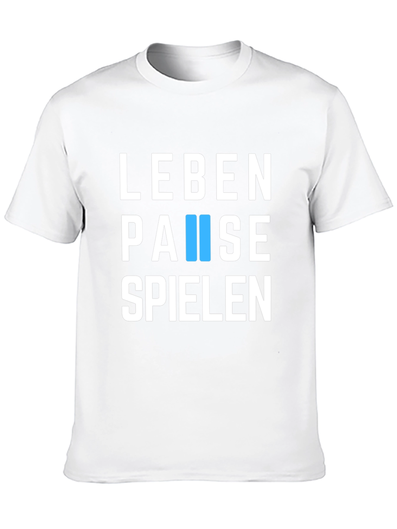 Black Leben Pause Spielen T-Shirt - Relax & Play view 10