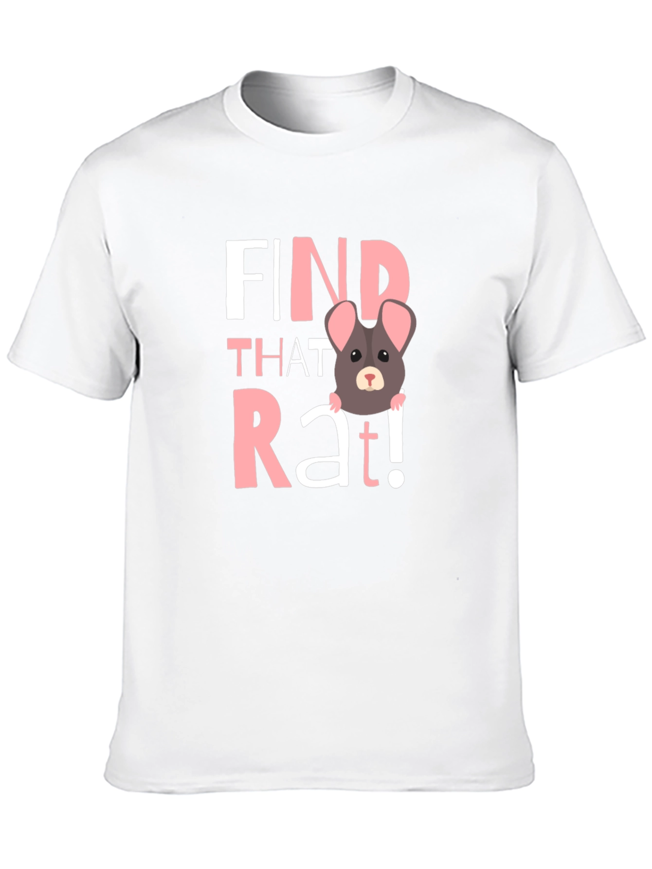 Black Find That Rat! Graphic T-Shirt  view 10