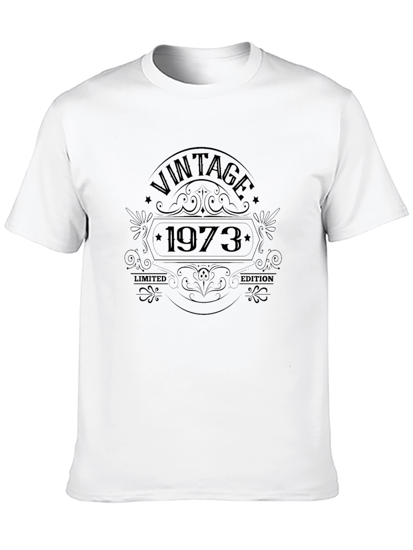 Black Vintage 1973 Limited Edition Black T-Shirt view 10
