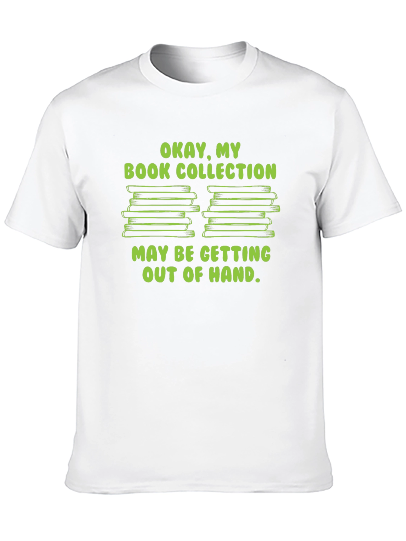 Black Funny Book Collection T-Shirt - Out of Hand view 10
