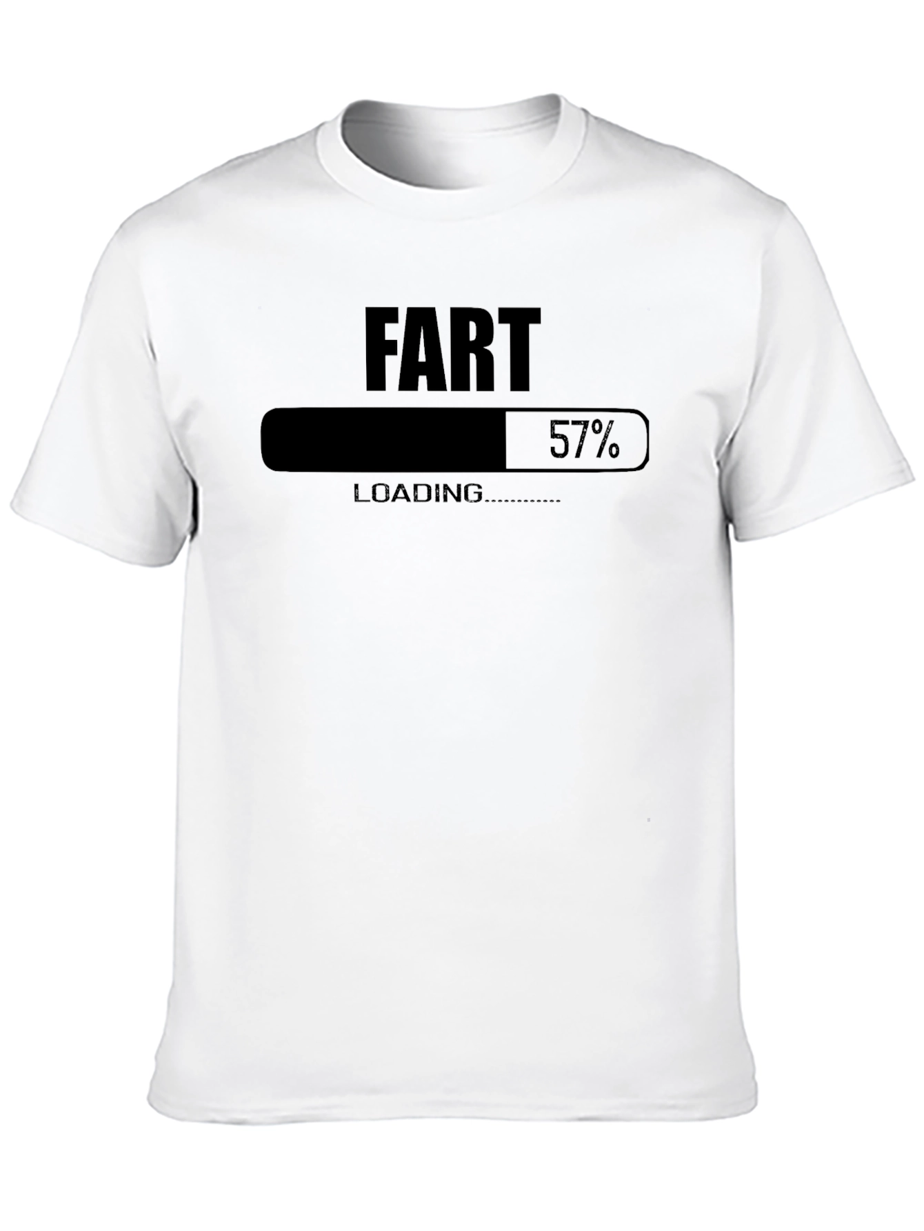 Black Fart Loading T-Shirt Funny Humor Novelty Tee view 10