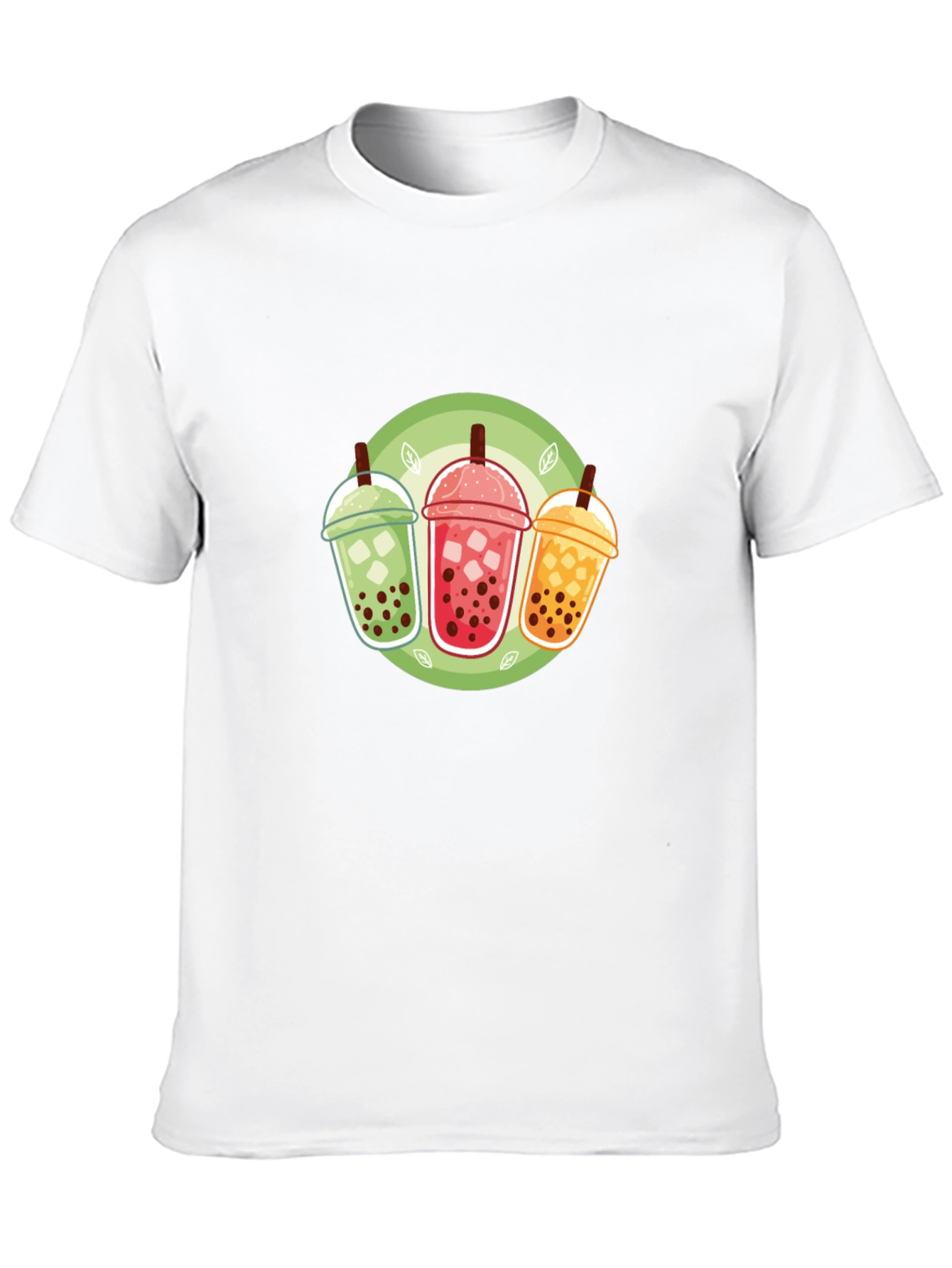 Black Bubble Tea Graphic Tee - Trendy Boba Lover Shirt view 10