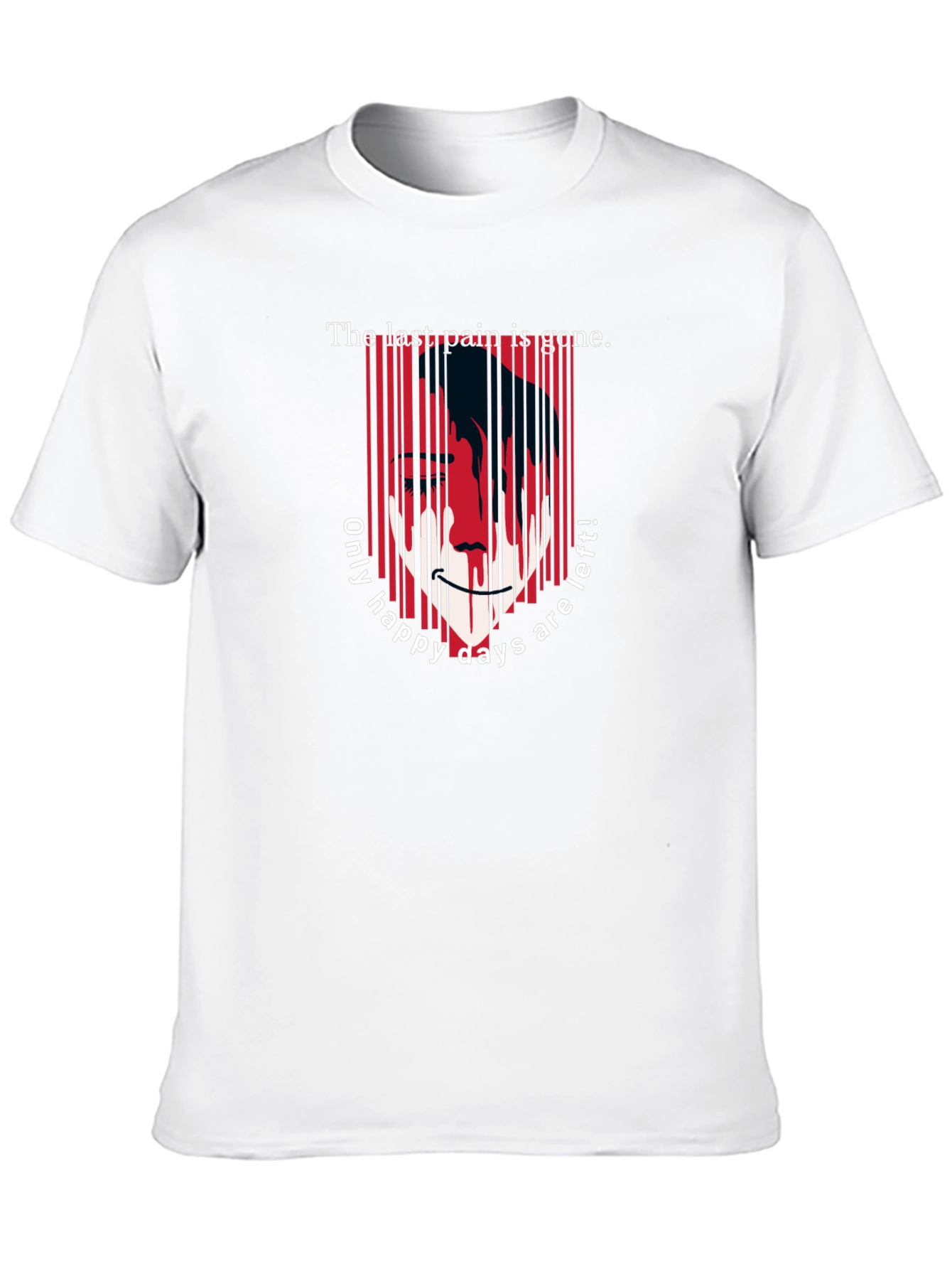 Black The Last Pain Is Gone Graphic T-Shirt view 10