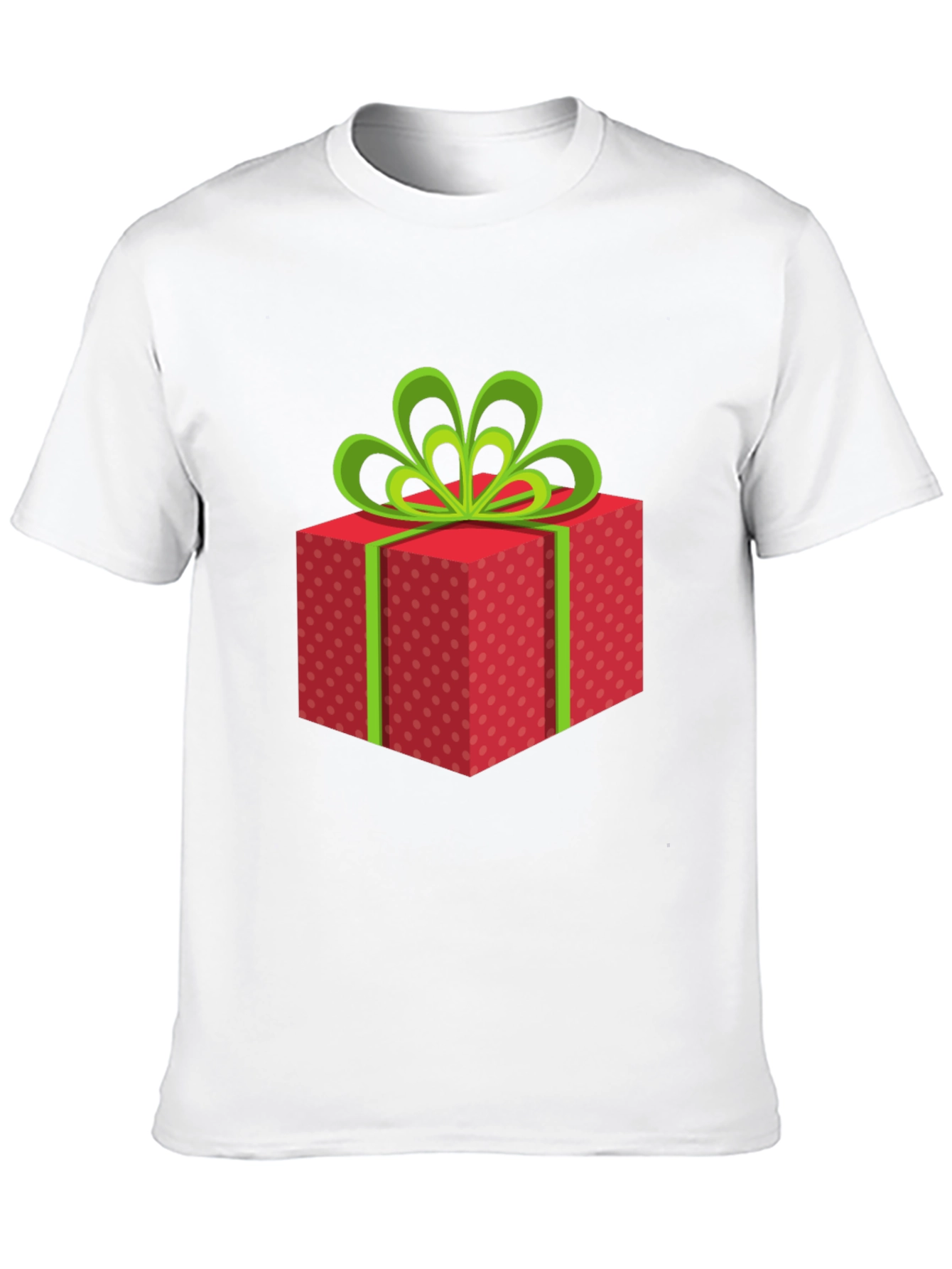 Black Festive Gift Box Graphic T-Shirt view 10