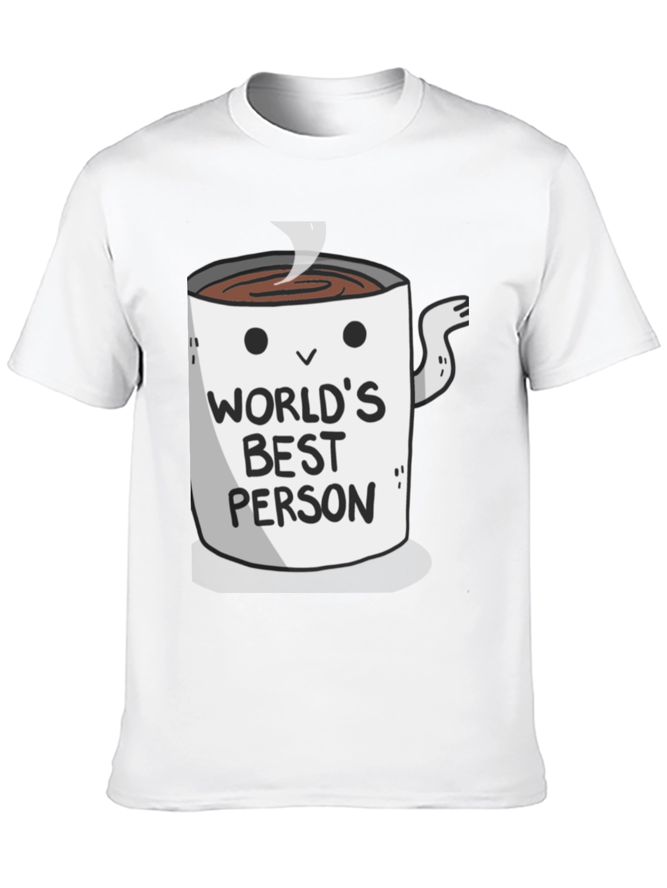 Black World's Best Person Coffee Mug Graphic T-Shirt view 10