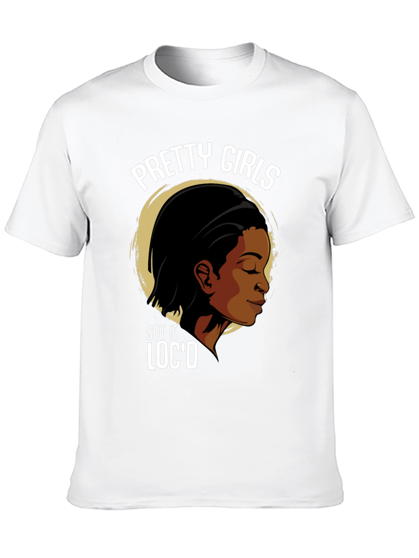 Black Pretty Girls Loc'd T-Shirt - Stylish Graphic Tee view 10