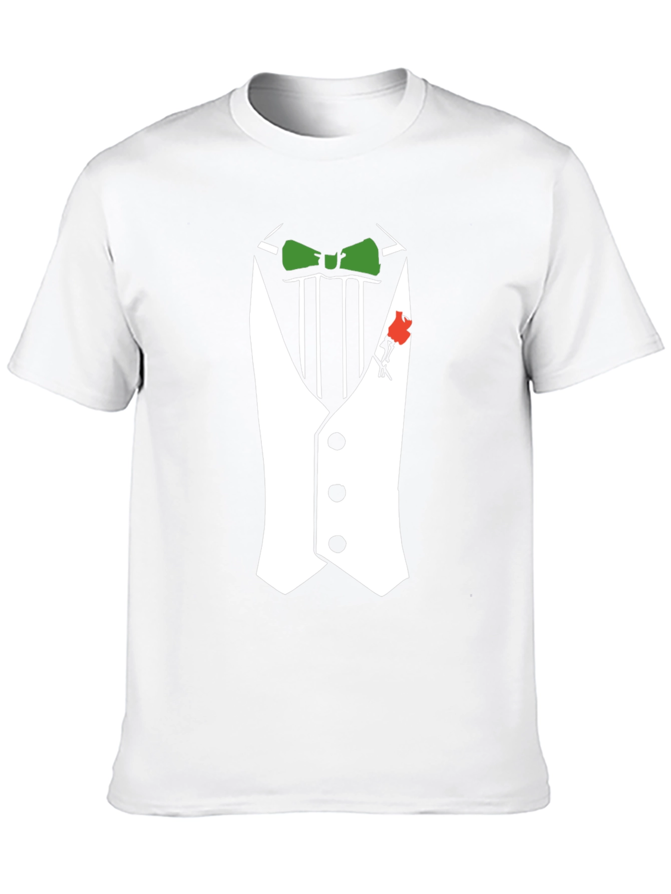 Black Tuxedo Graphic Tee - Formal Fun! view 10