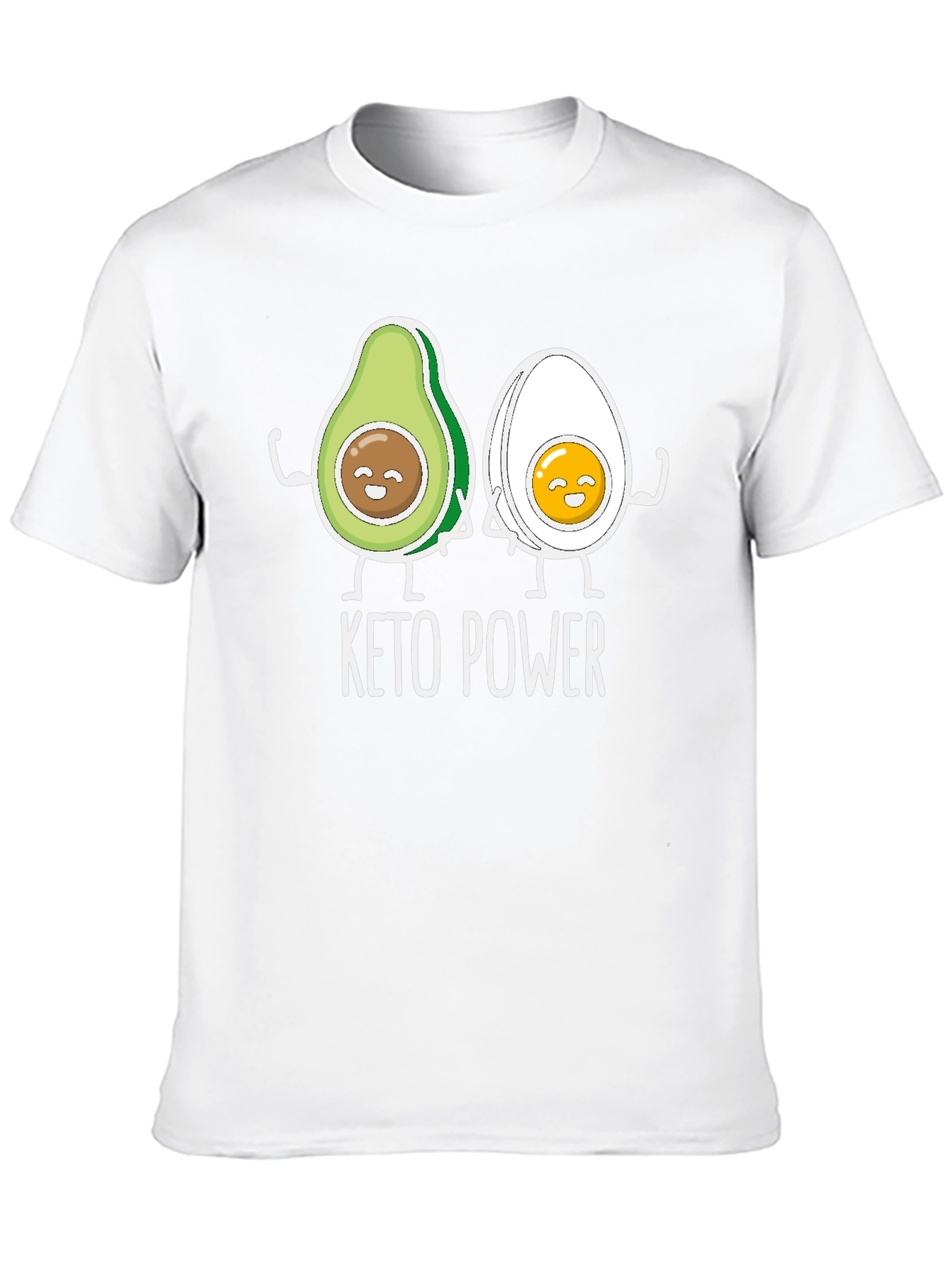 Black Keto Power Graphic T-Shirt view 10