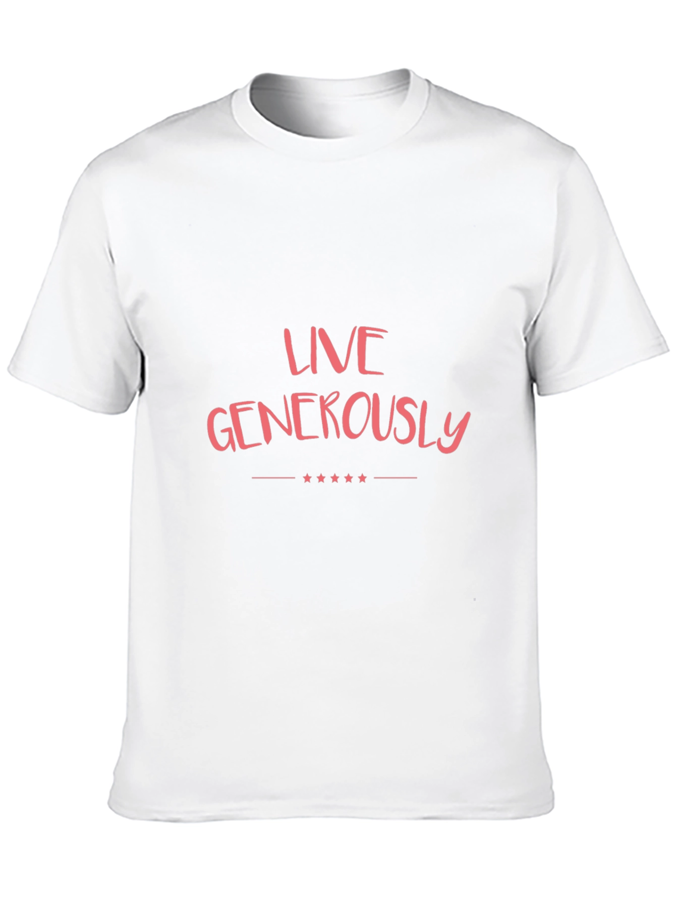 Black Live Generously Black Tee view 10