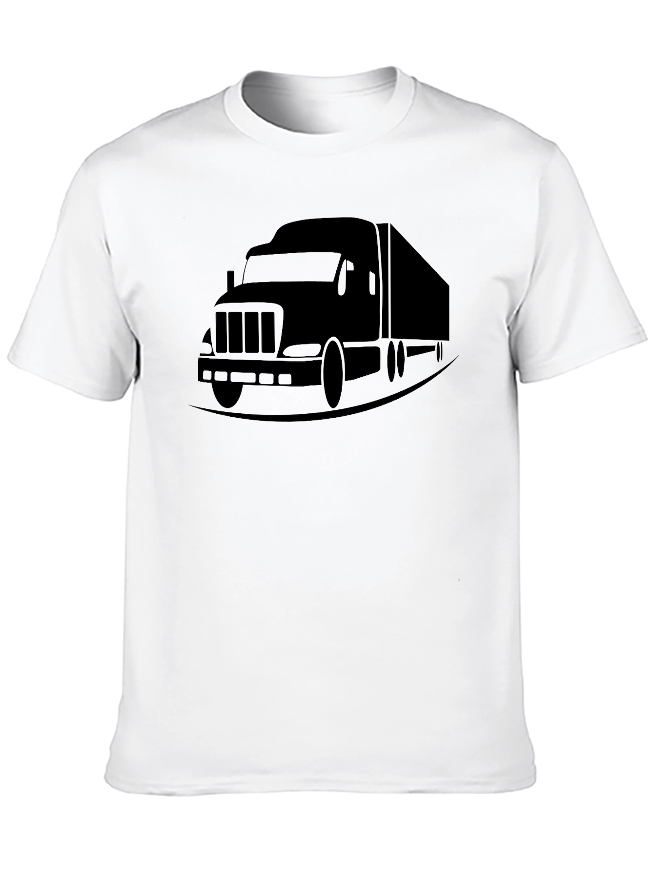 Black Truck Graphic Tee - Classic Black Design view 10