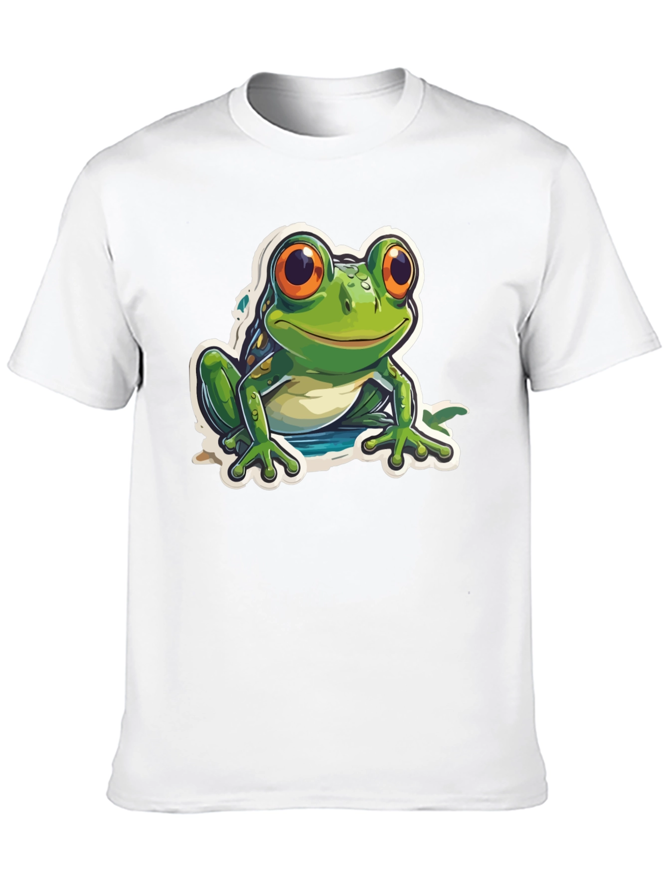 Black Frog Graphic Black T-Shirt view 10