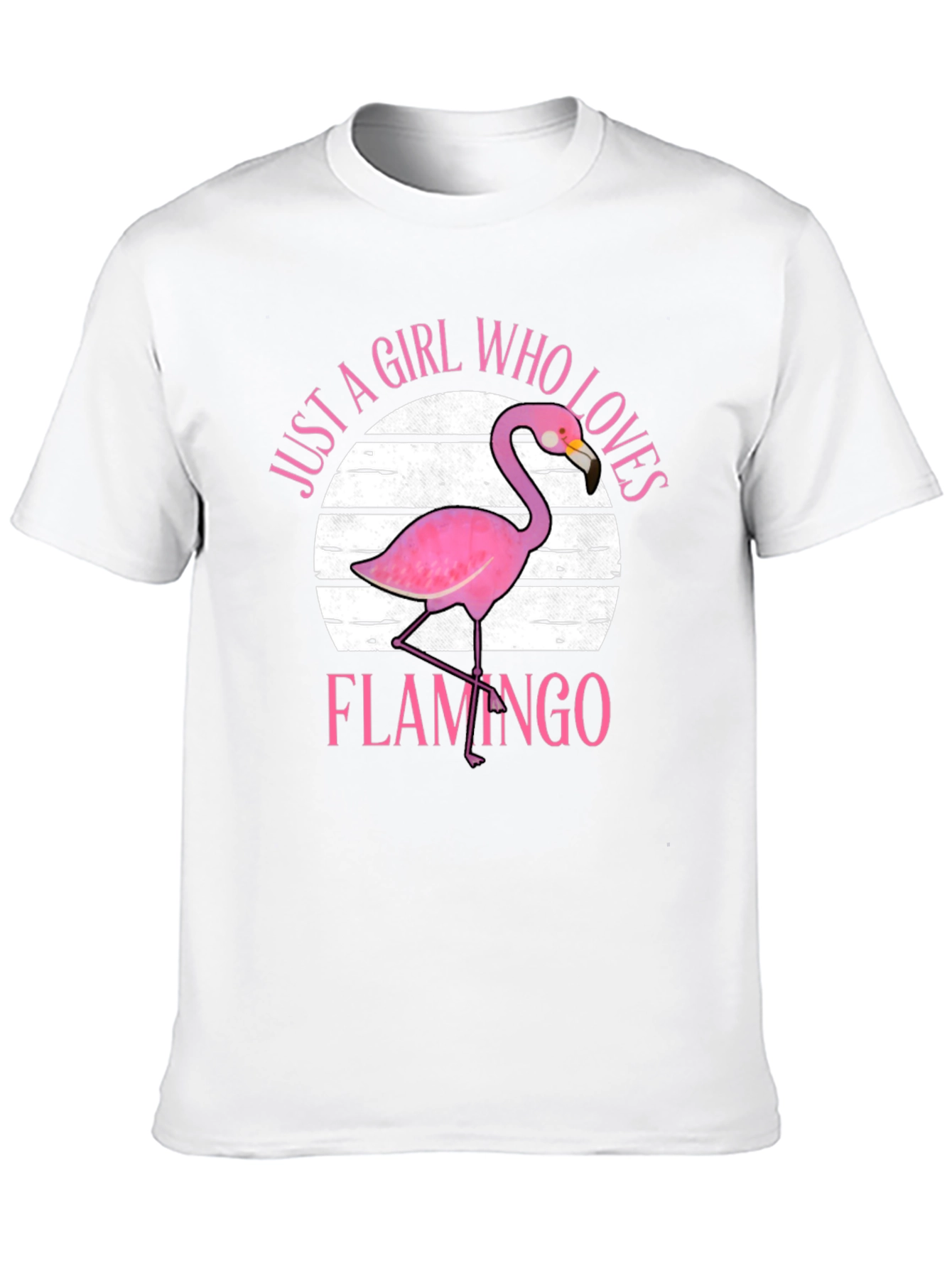 Black Girl Who Loves Flamingos T-Shirt view 10