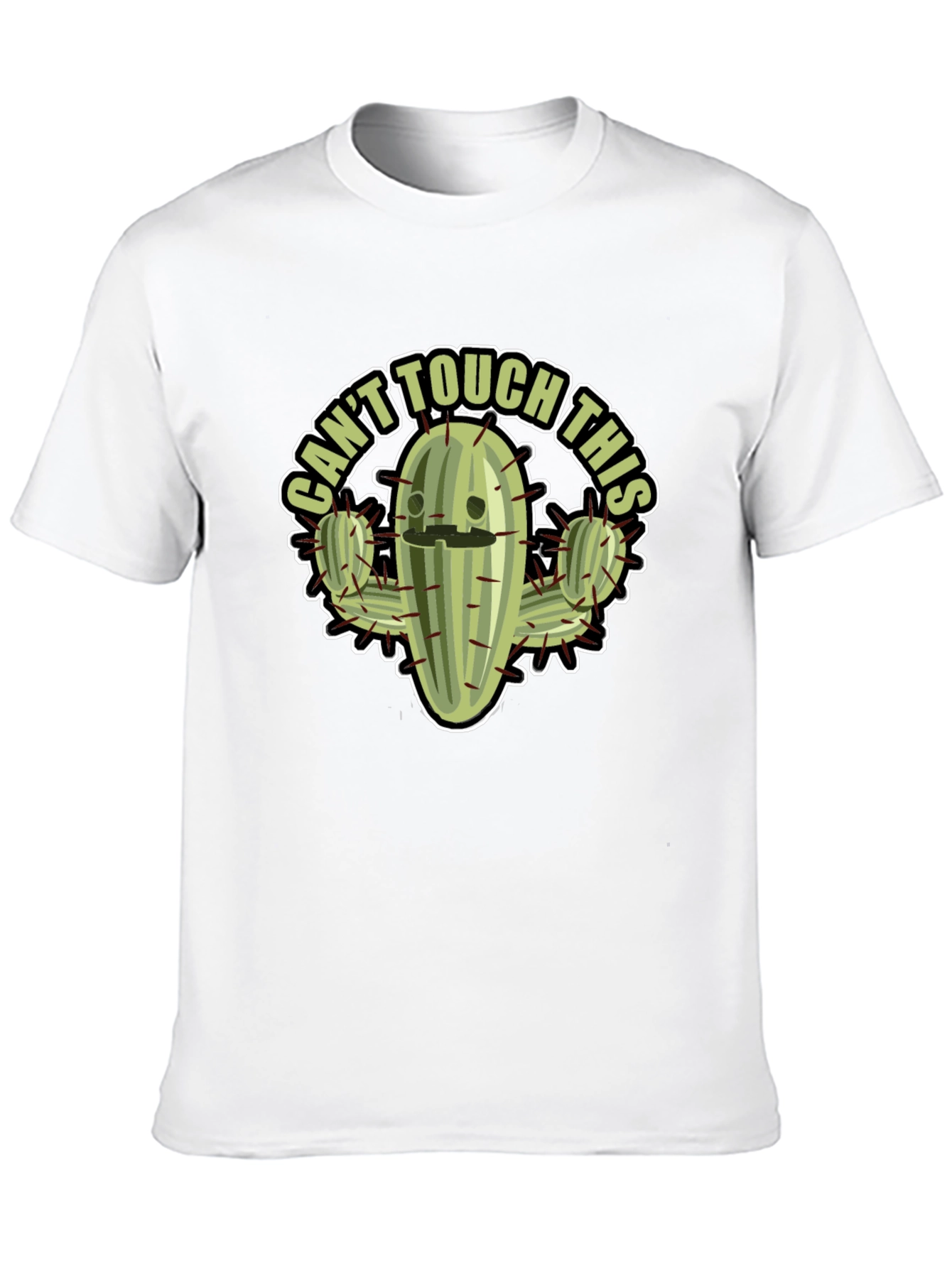 Black Can't Touch This Cactus Graphic Tee view 10