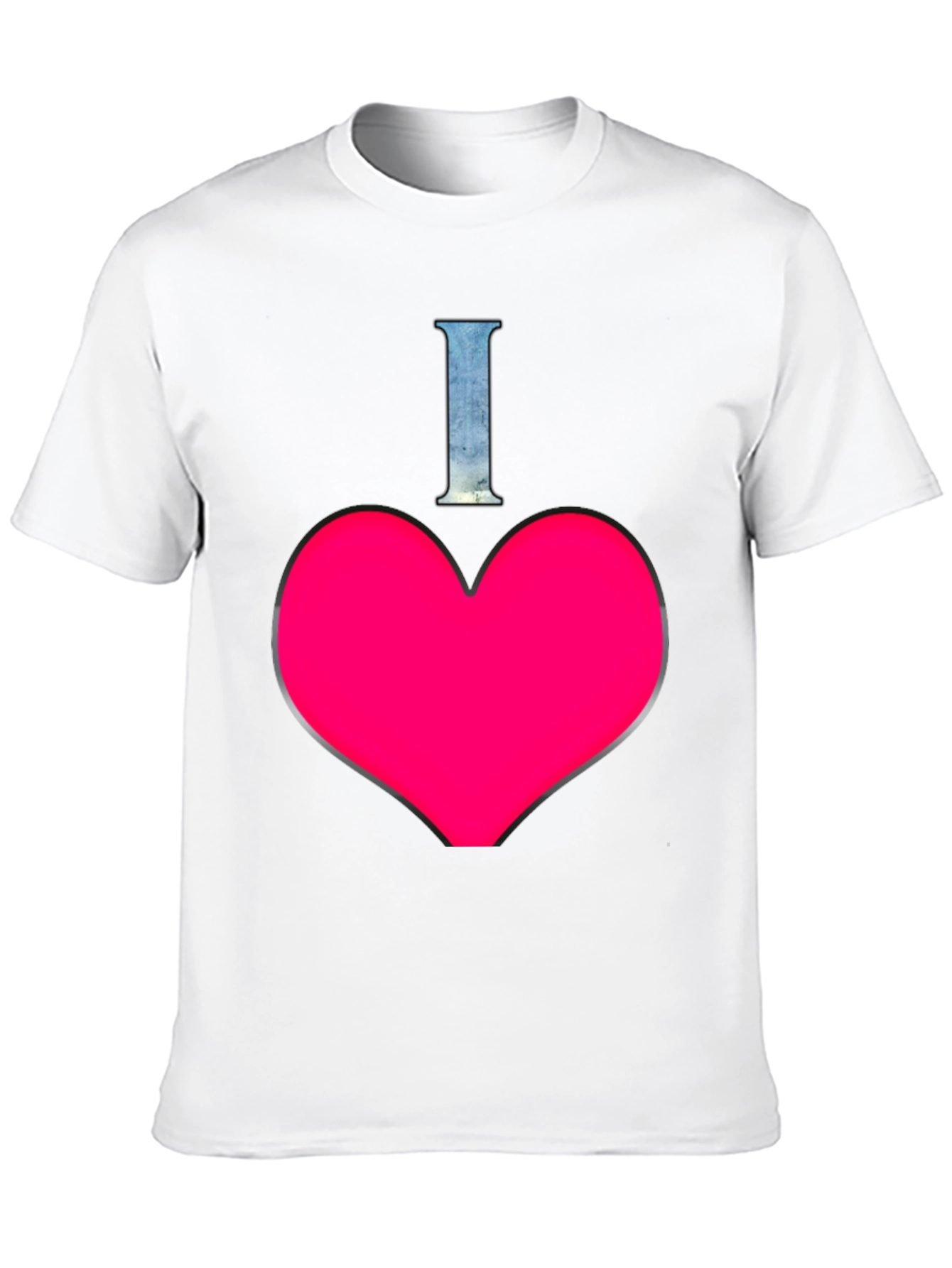 Black I Heart T-Shirt - Stylish Graphic Tee view 10