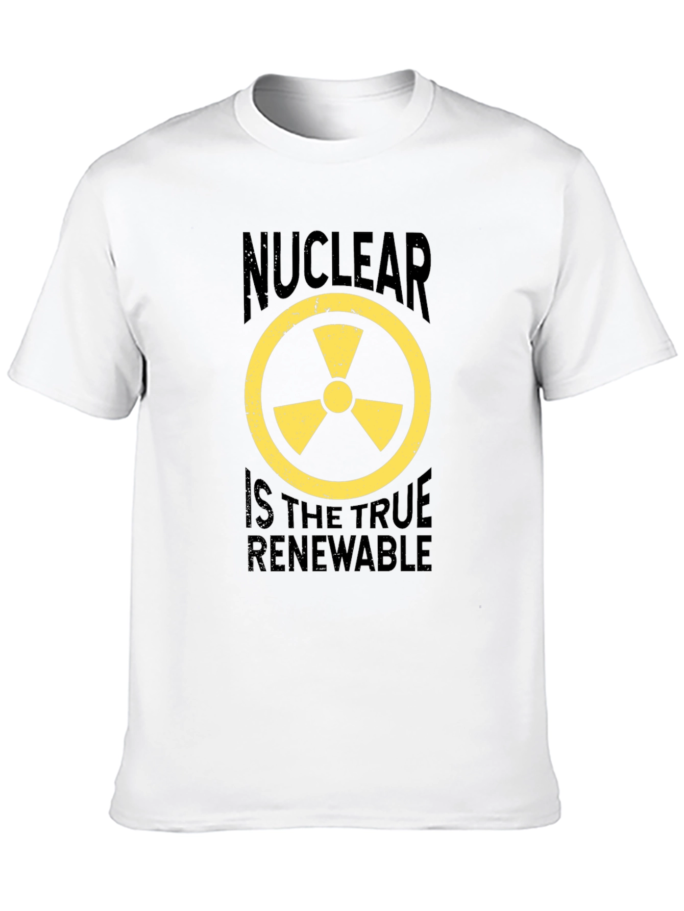 Black Nuclear Energy Renewable T-Shirt view 10
