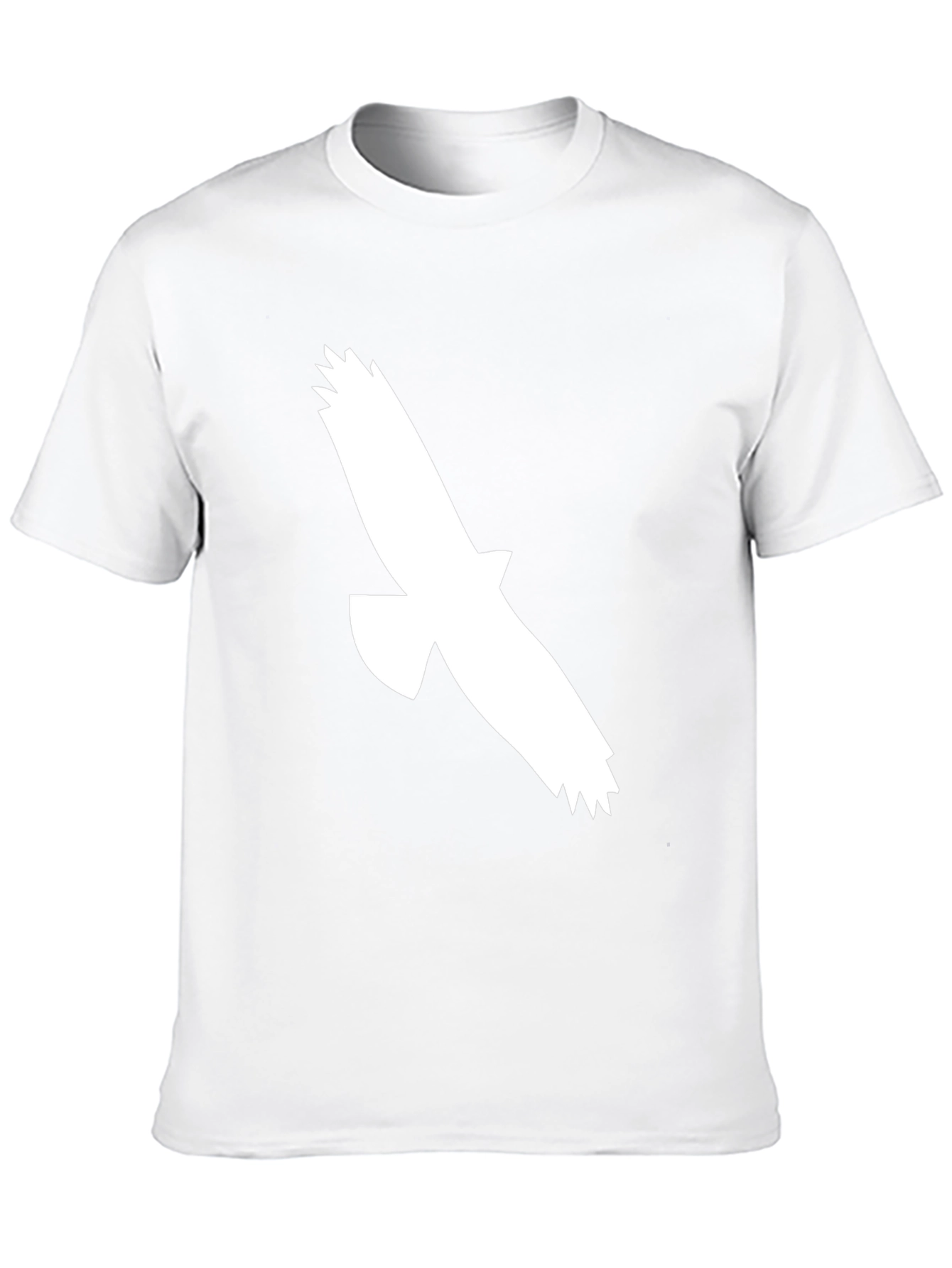 Black T-Shirt with Eagle Graphic - 10