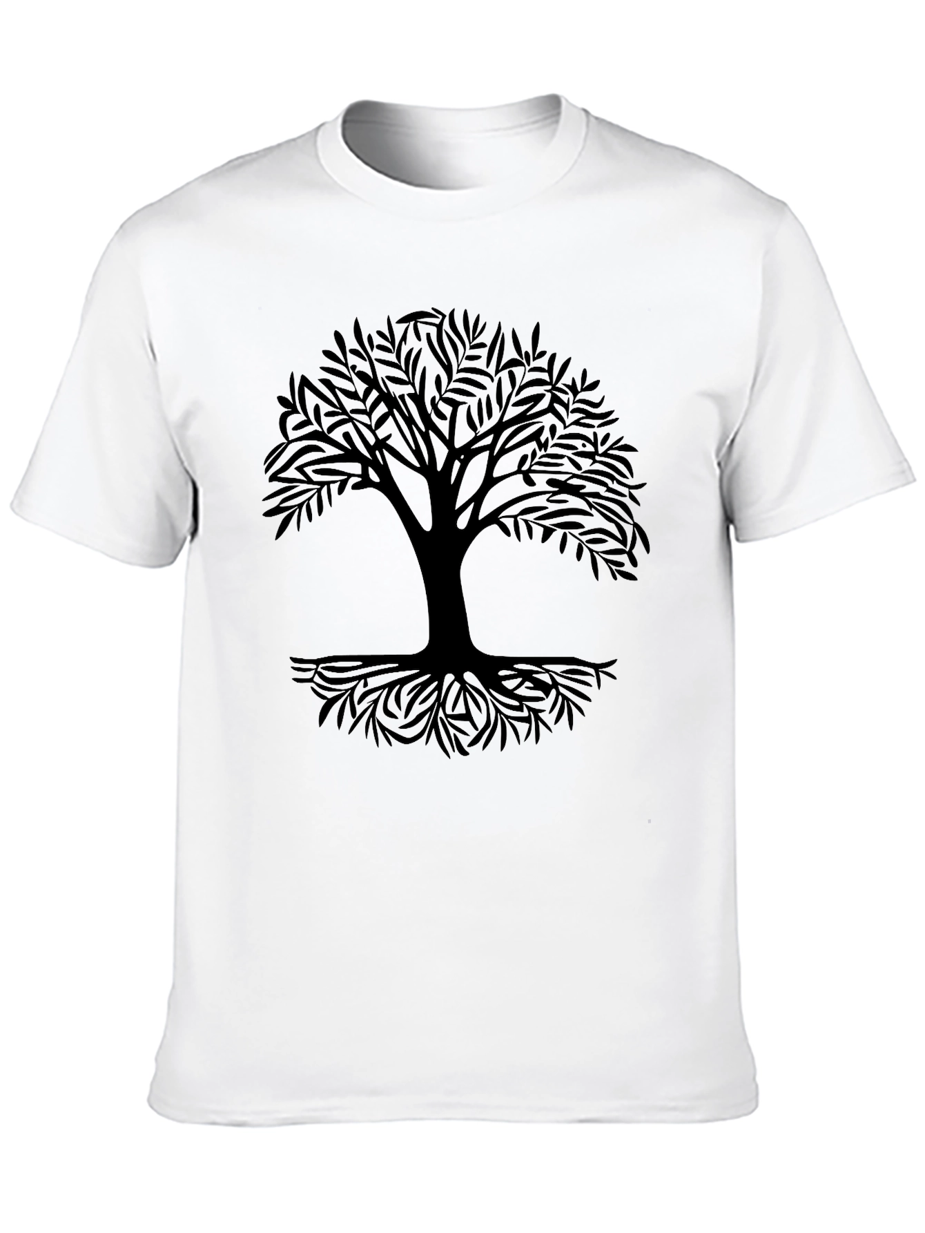 Black Black Tree of Life Graphic Tee view 10