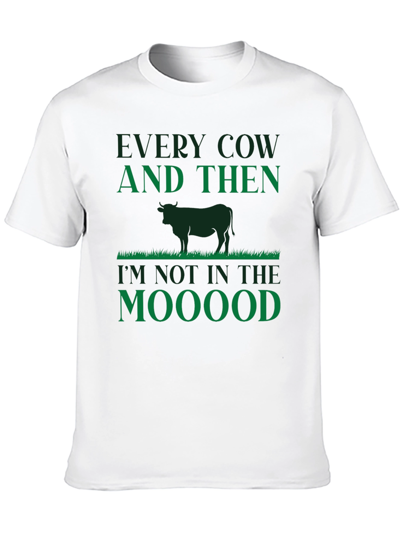 Black Every Cow Funny Graphic Tee view 10