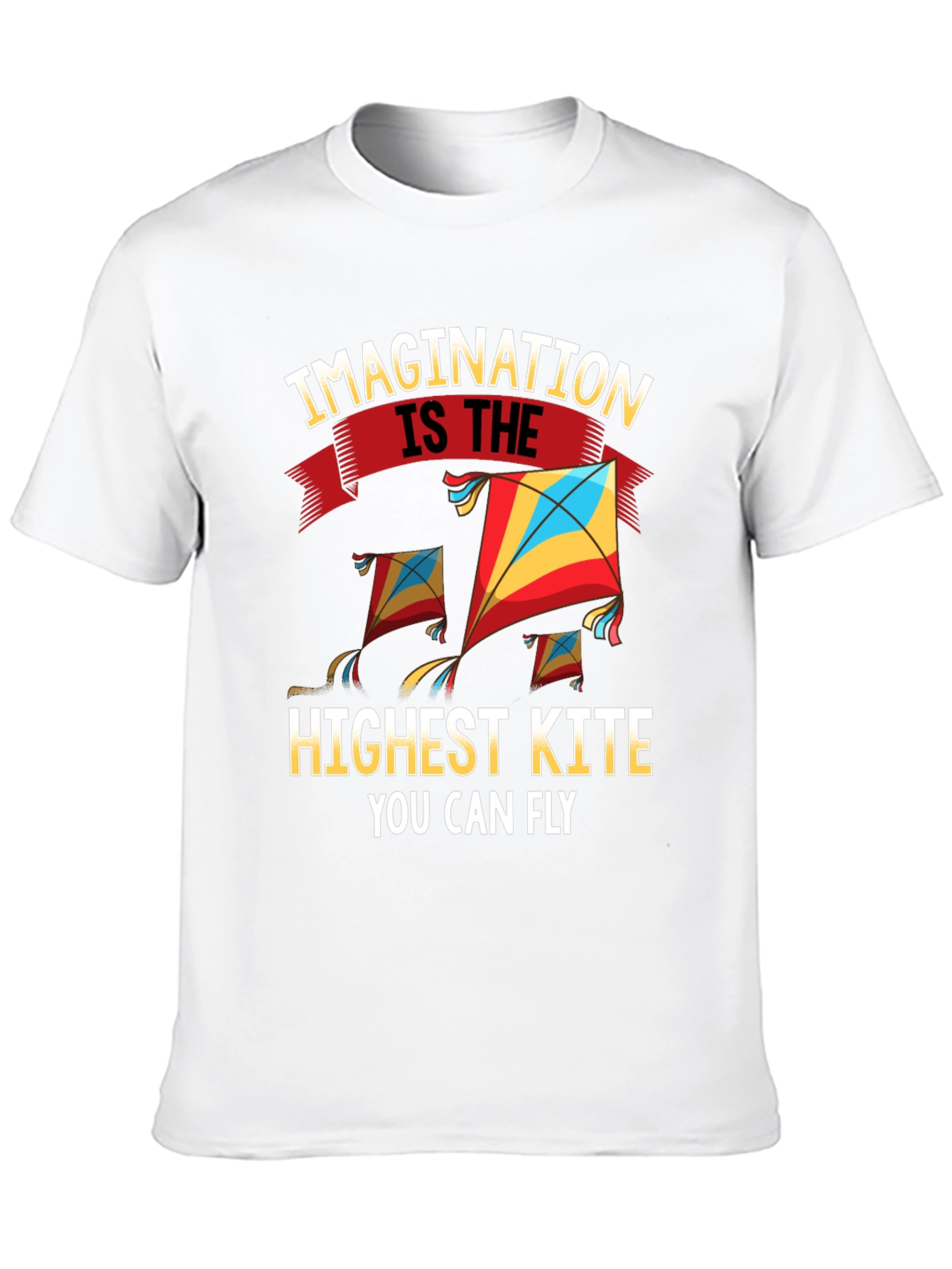 Black Imagination Highest Kite T-Shirt view 10