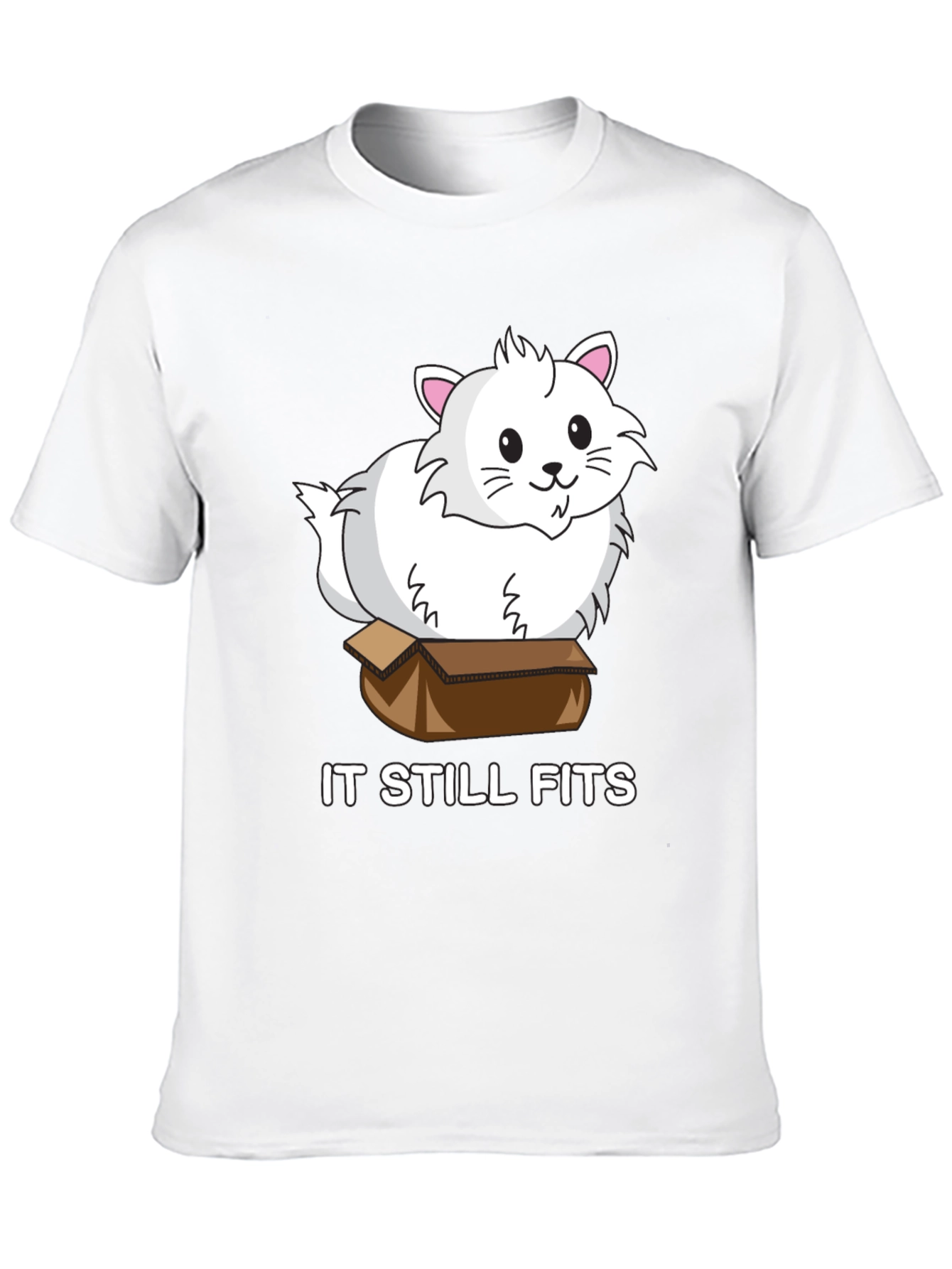Black Cat in a Box T-Shirt - "It Still Fits" view 10